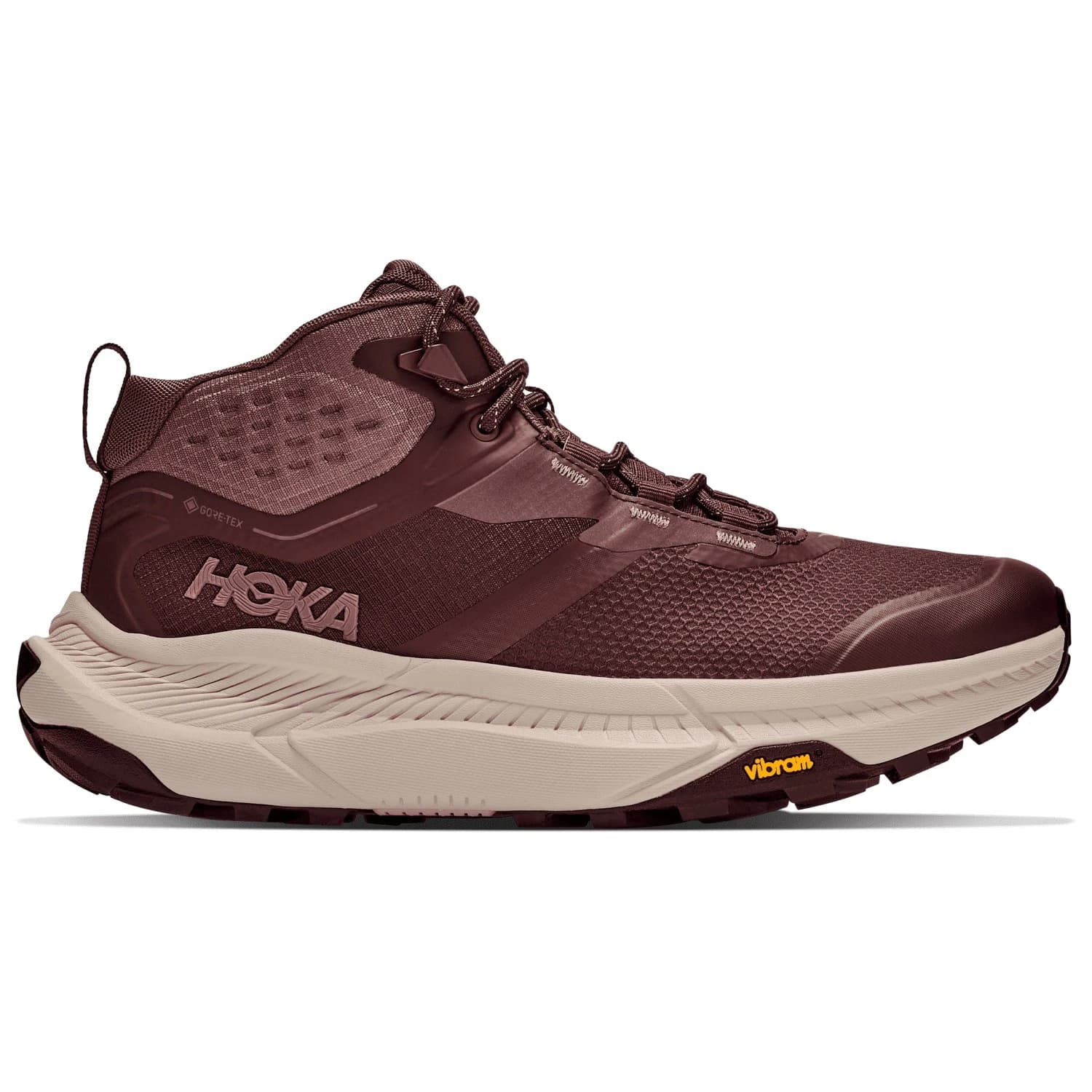 Дамски туристически обувки HOKA Women's Transport Hike GTX Walking boots - Deep Mauve / Smoky Quartz