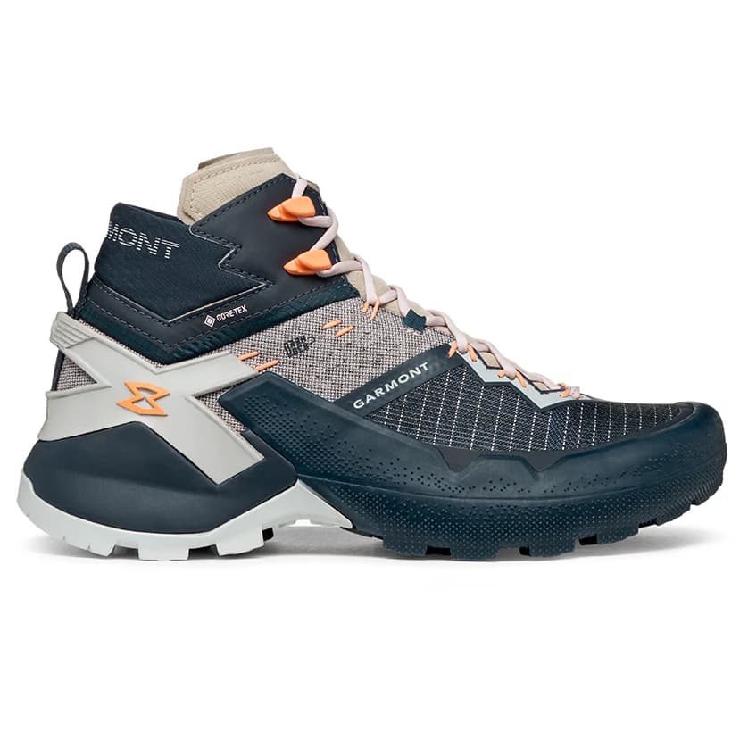 Дамски туристически обувки Garmont Women's 9.81 Onyx Mid GTX Walking boots - Nights Blue / Lunar Grey
