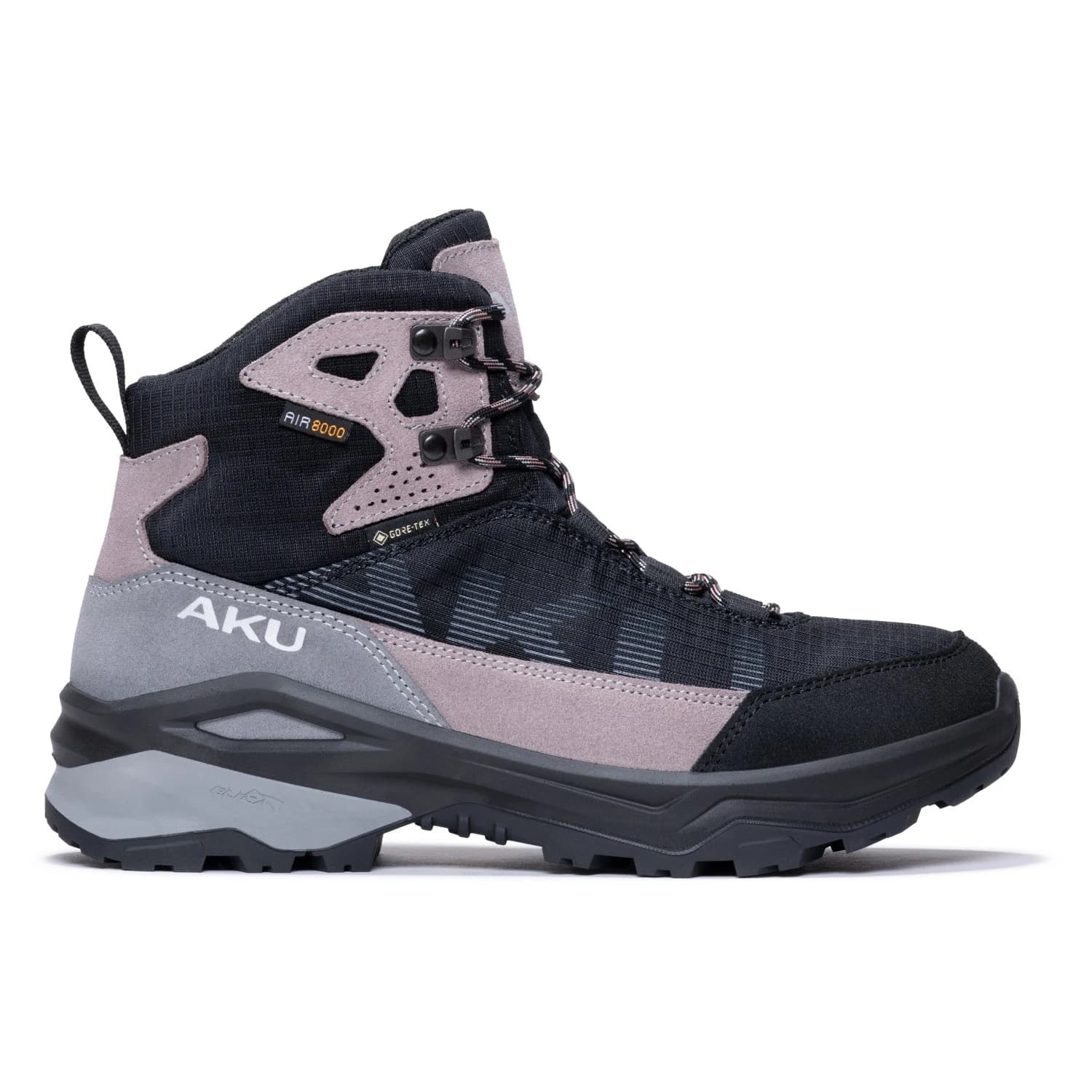 Дамски туристически обувки AKU Women's Adapta Light GTX Walking boots - Black / Dust Pink