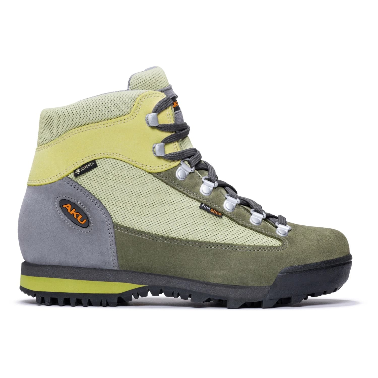 Дамски туристически обувки Aku Women's Ultralight Original GTX Walking boots - Light Green / Green