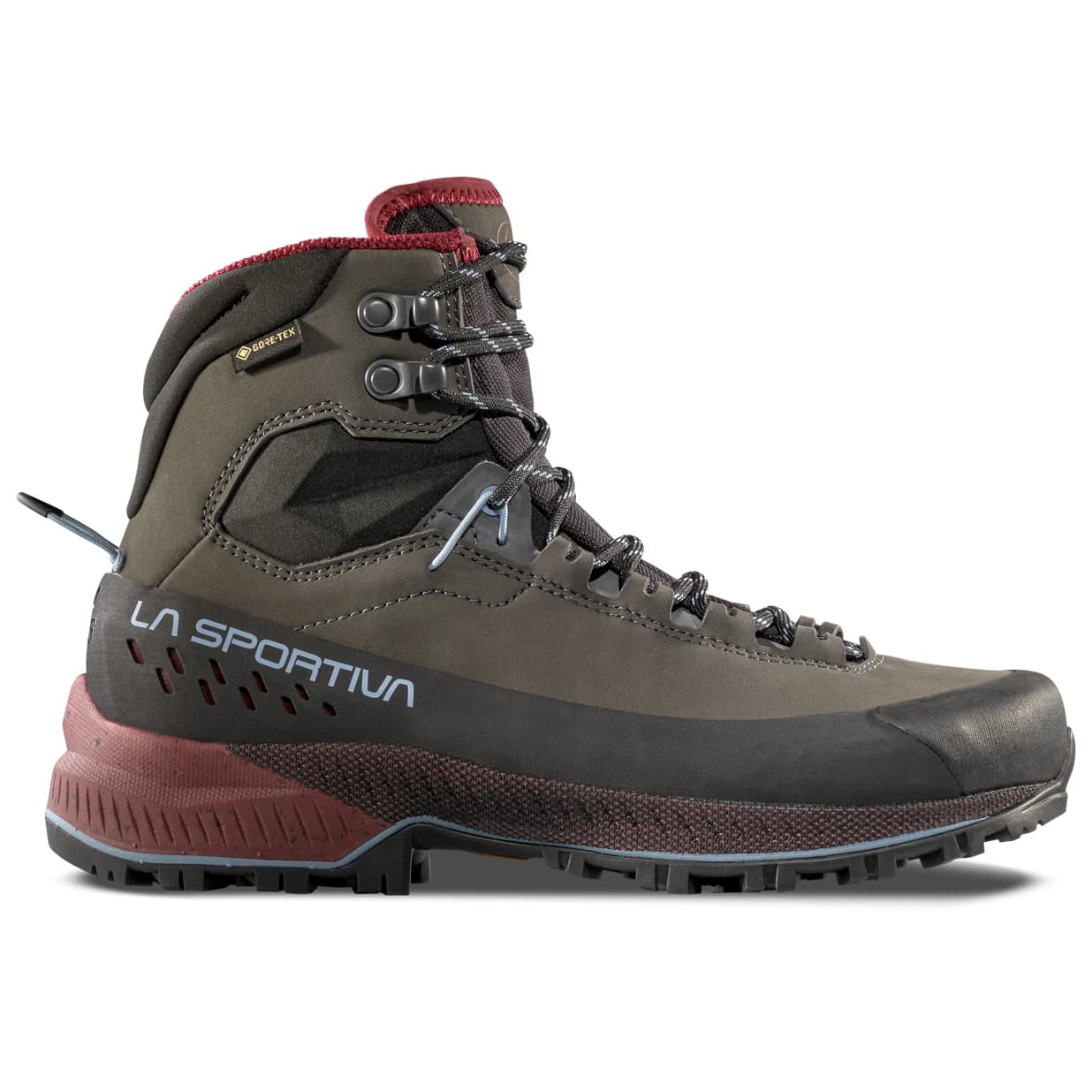 Дамски туристически обувки La Sportiva Women's TX5 Evo Mid GTX Walking boots - Carbon / Redwood