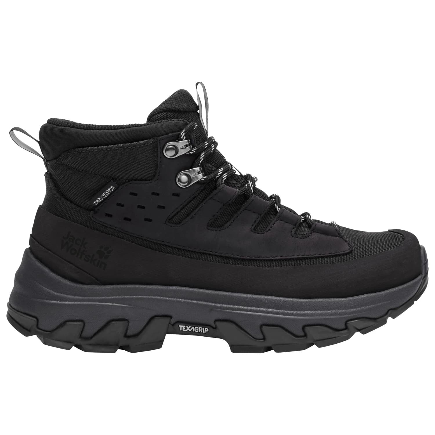 Дамски туристически обувки Jack Wolfskin Women's Apex Hike Texapore Mid Walking boots - Black