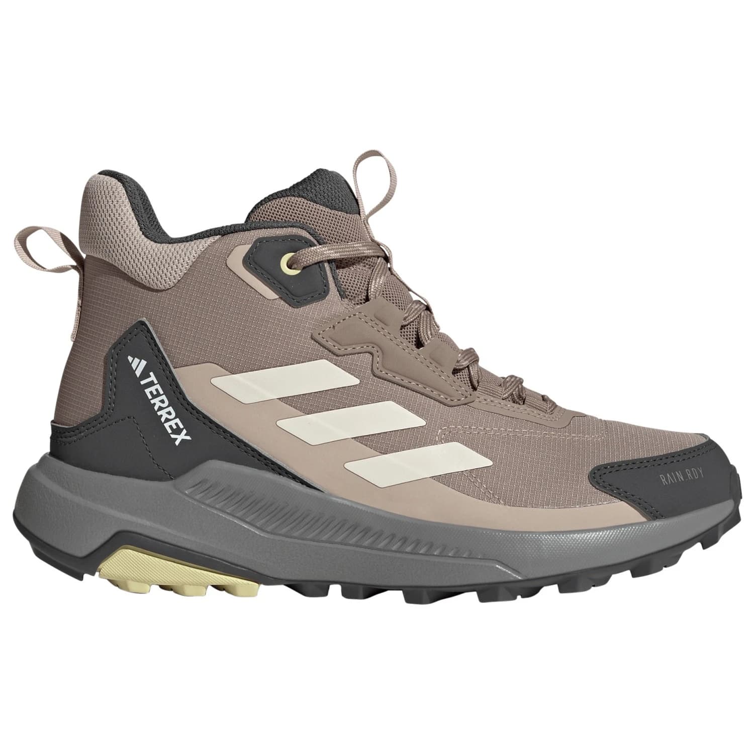 Дамски туристически обувки adidas Terrex Women's Anylander Mid R.Rdy Walking boots - Chalky Brown / Wonder White / Grey Six