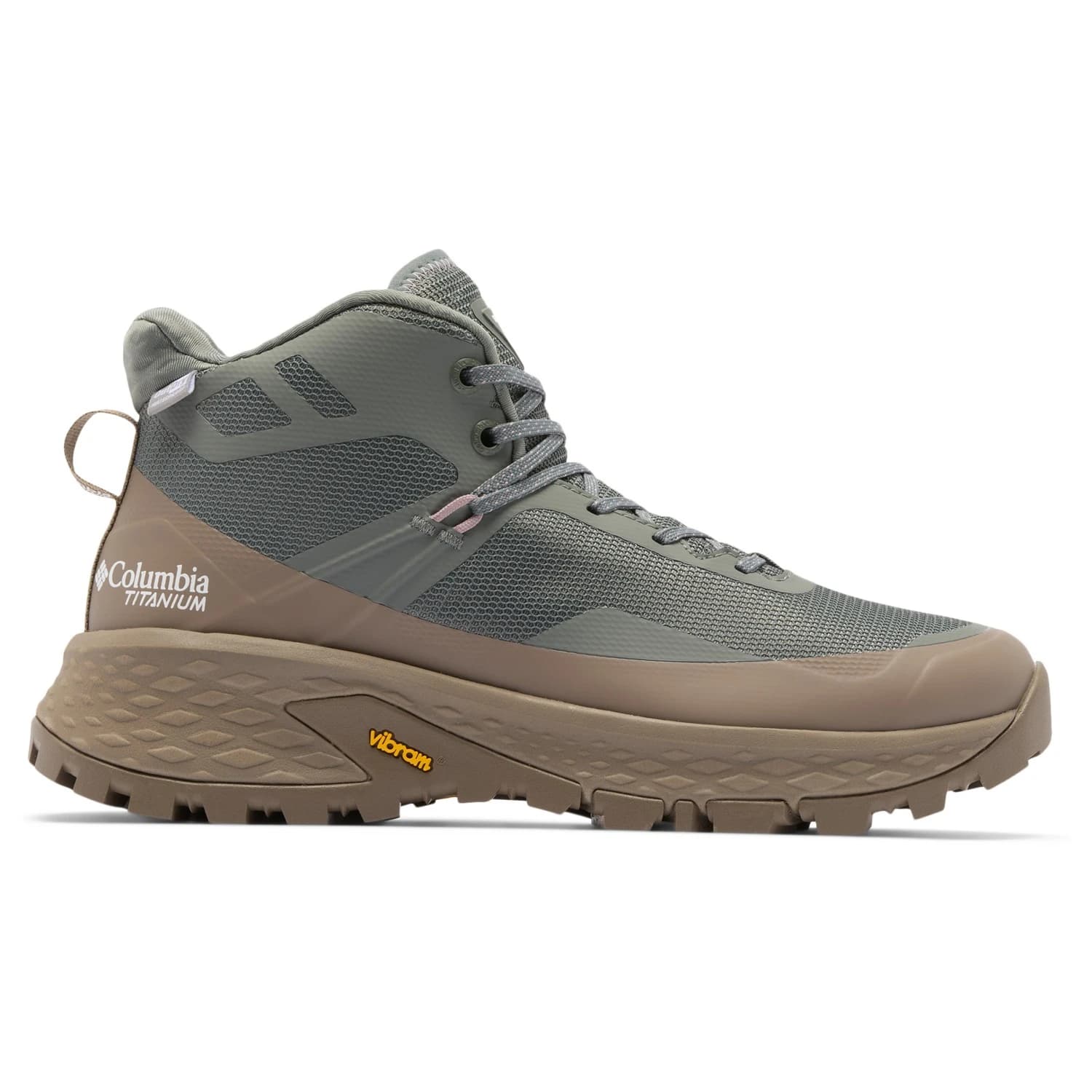 Дамски туристически обувки Columbia Women's Tellurix Titanium Outdry Mid Walking boots - Sedona Sage / Sparrow