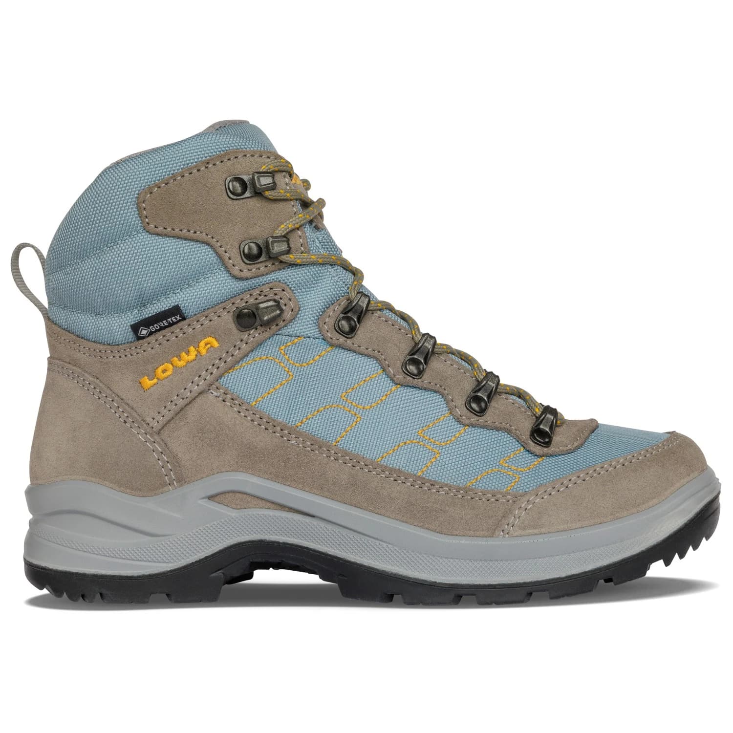Дамски туристически обувки Lowa Women's Corus GTX Mid Walking boots - Grey / Light Blue