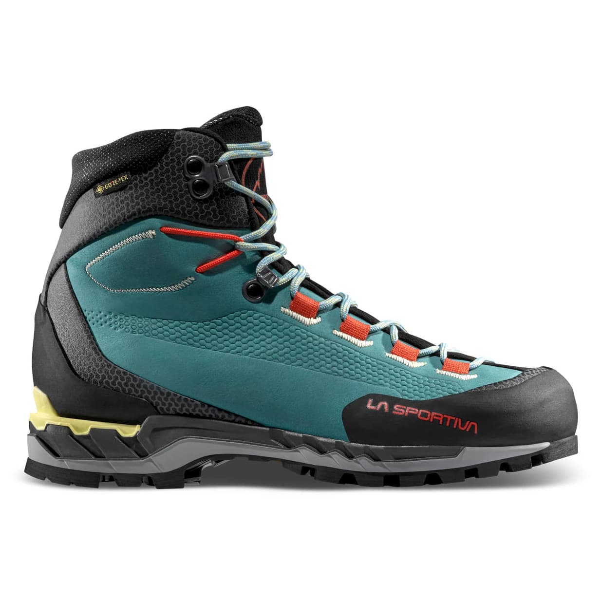 Дамски алпийски обувки La Sportiva Women's Trango Tech Leather GTX Mountaineering boots - Juniper / Zest