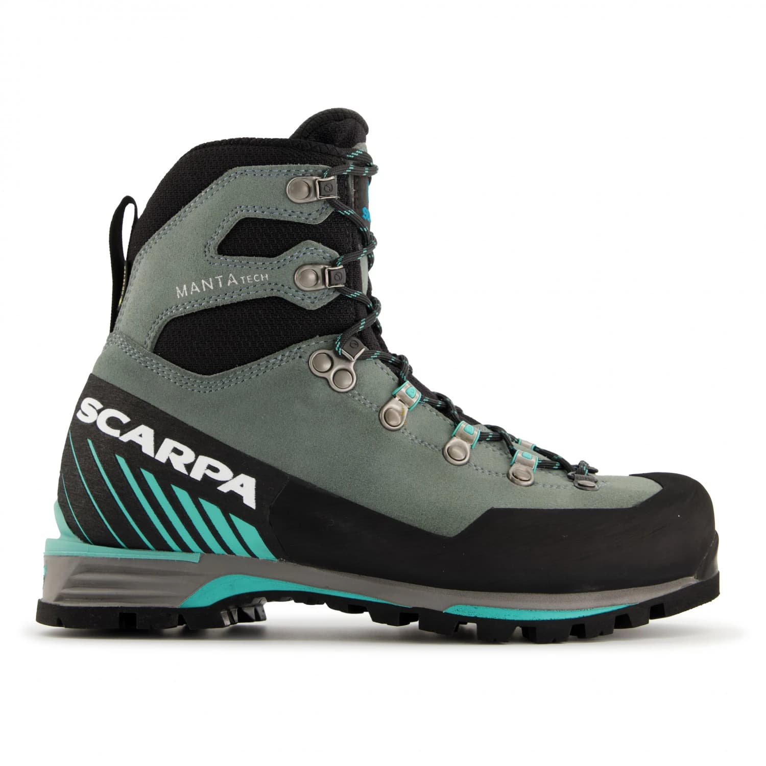 Дамски алпийски обувки Scarpa Women's Manta Tech GTX Mountaineering boots - Conifer / Green Blue