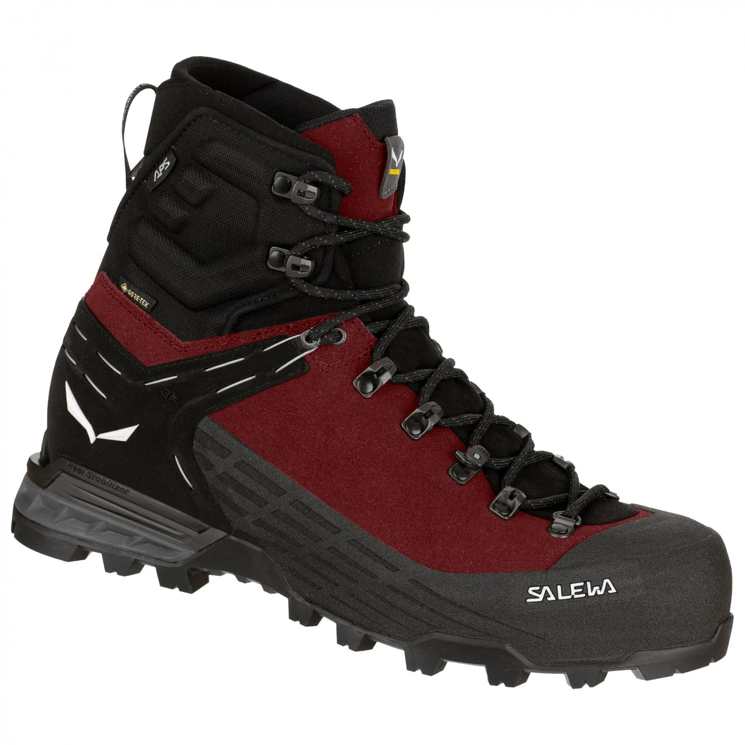 Дамски алпийски обувки Salewa Women's Ortles Ascent Mid GTX Mountaineering boots - Syrah / Black