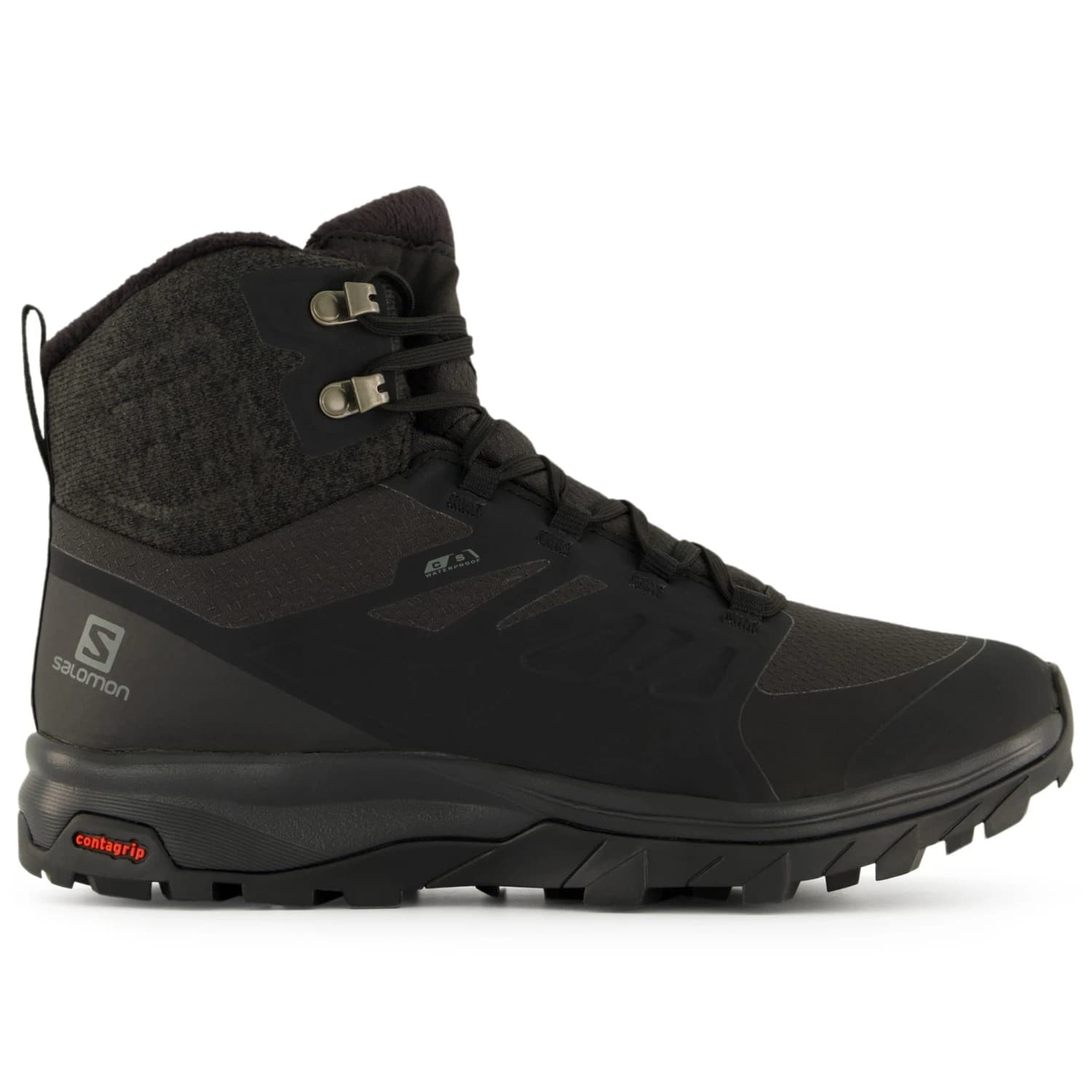 Дамски зимни ботуши Salomon Women's Outblast Ts CSWP Winter boots - Black / Black / Black