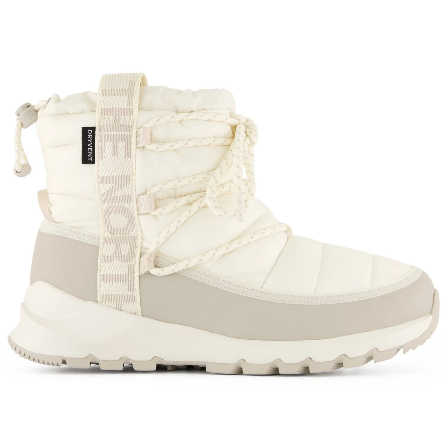 Дамски зимни ботуши The North Face Women's Thermoball Lace Up WP Winter boots - Gardenia White / Silver Grey