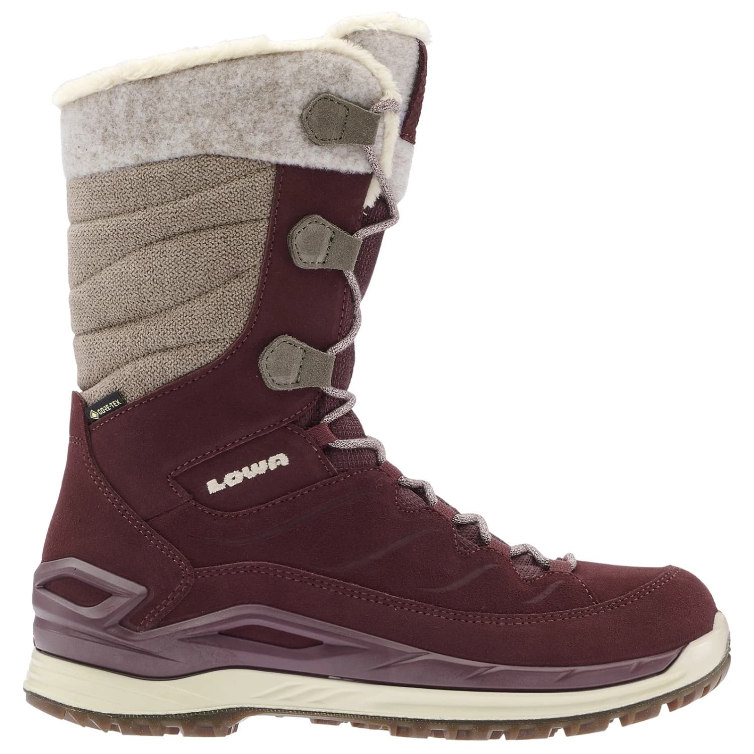 Дамски зимни ботуши Lowa Women's Barina Evo GTX Winter boots - Red / Beige
