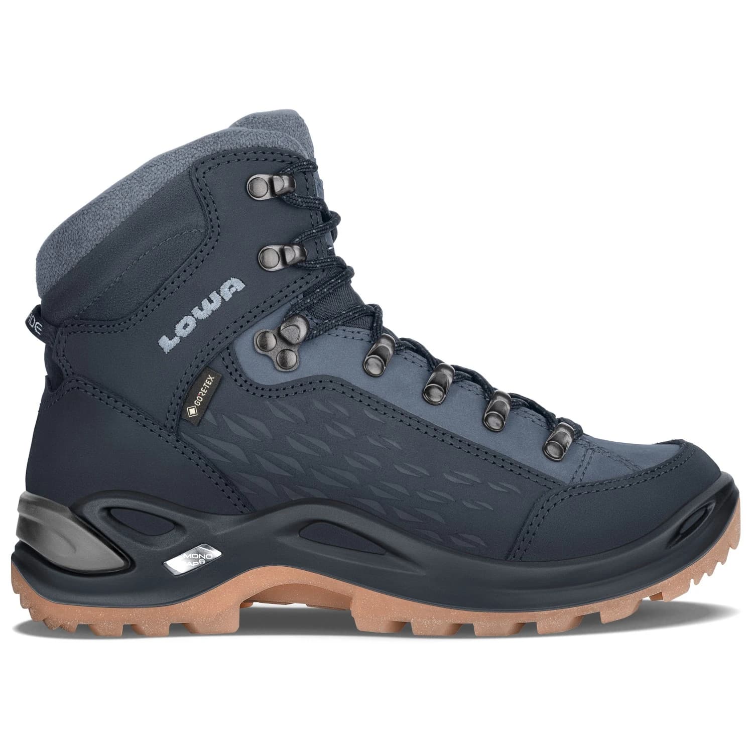 Дамски зимни ботуши Lowa Women's Renegade Warm GTX Mid Winter boots - Navy / Ice Blue