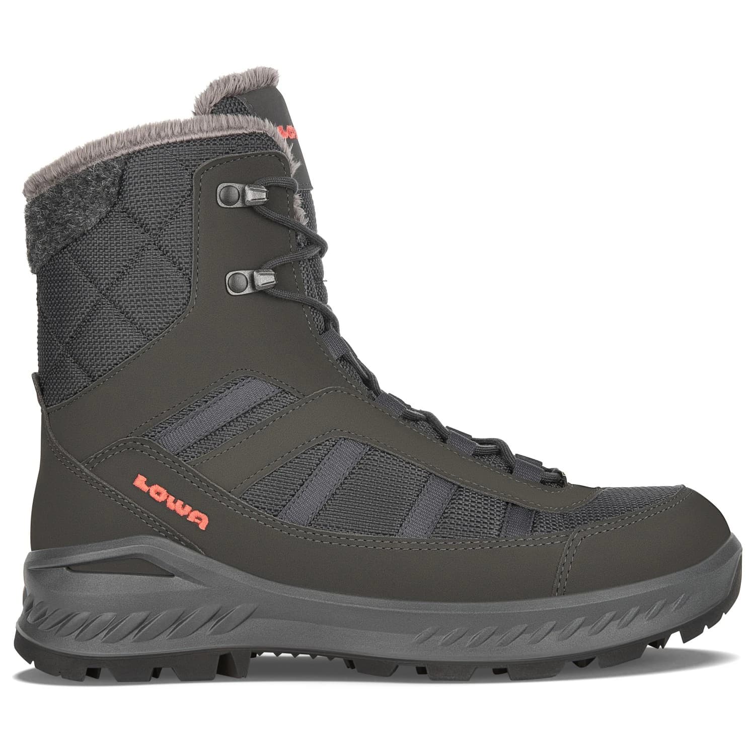 Дамски зимни ботуши Lowa Women's Trident III GTX Winter boots - Anthracite / Mandarin