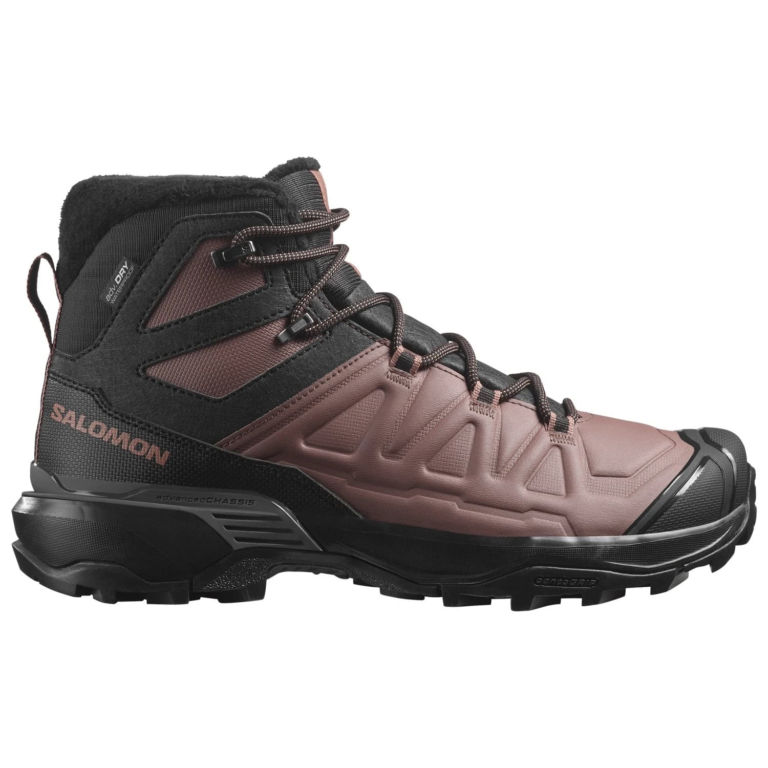 Дамски зимни ботуши Salomon Women's X Ultra Snowpilot Waterproof Winter boots - Black / Peppercorn / Cognac