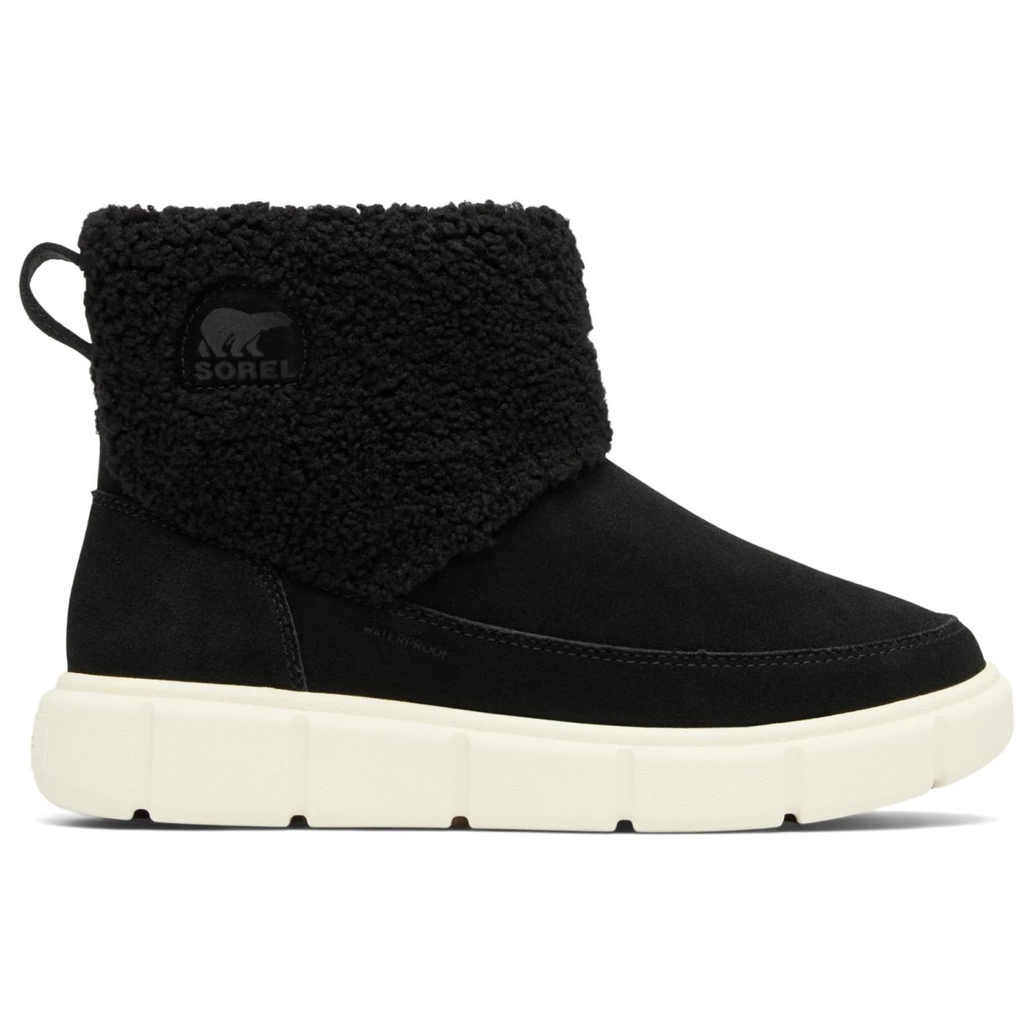 Дамски зимни ботуши Sorel Women's Explorer III Slip-On Cozy Waterproof Winter boots - Black / Chalk
