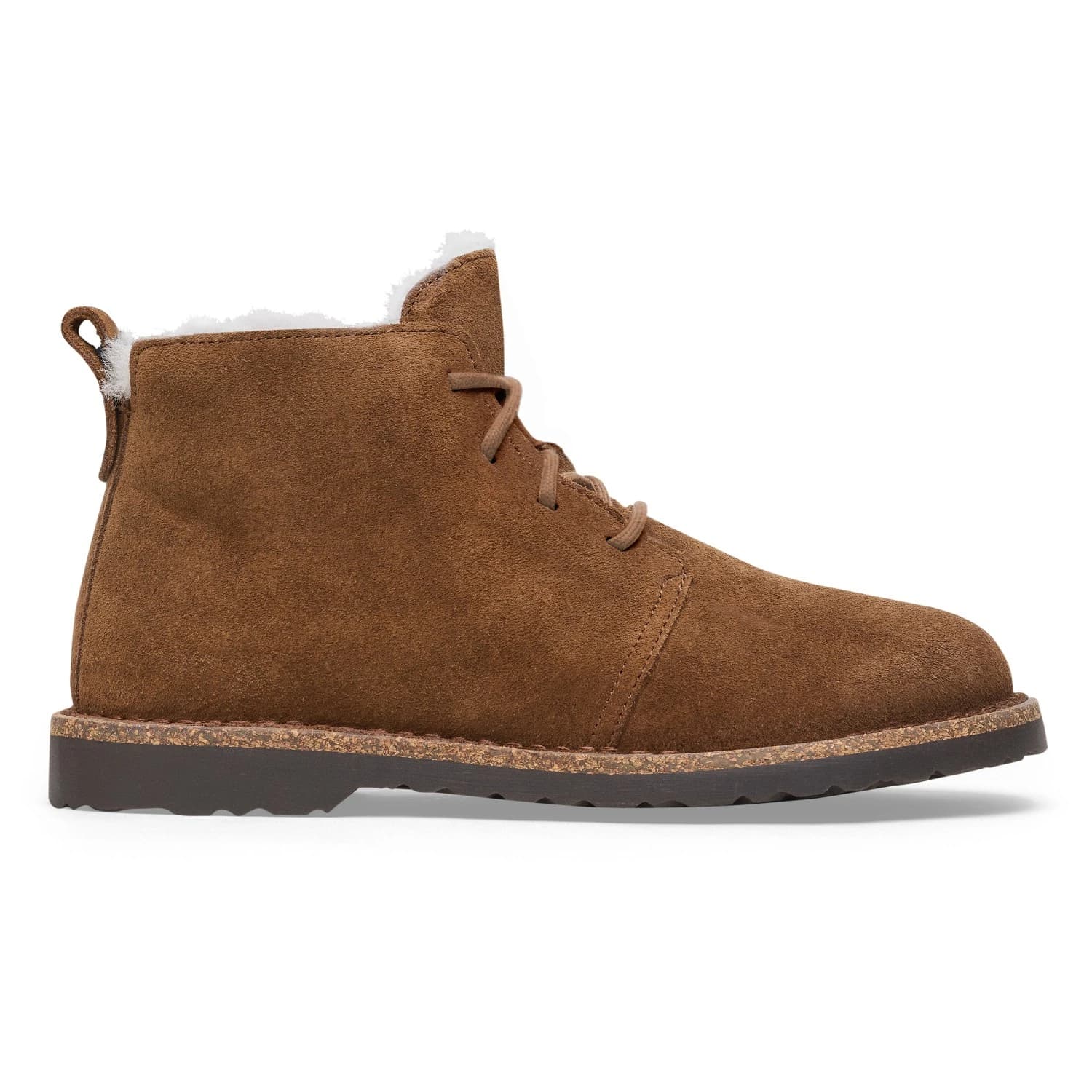 Дамски зимни ботуши Birkenstock Women's Uppsala Mid Suede Shearling Winter boots - Dark Tea