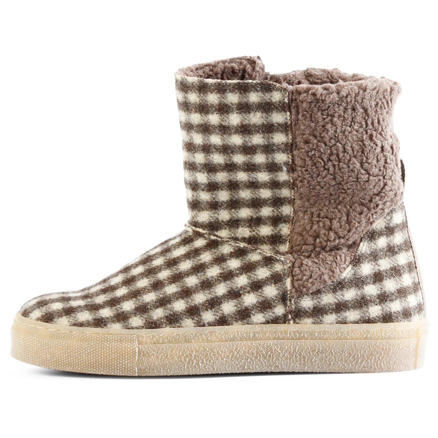 Дамски зимни ботуши Grand Step Shoes Women's Nicki Wool Winter boots - Check