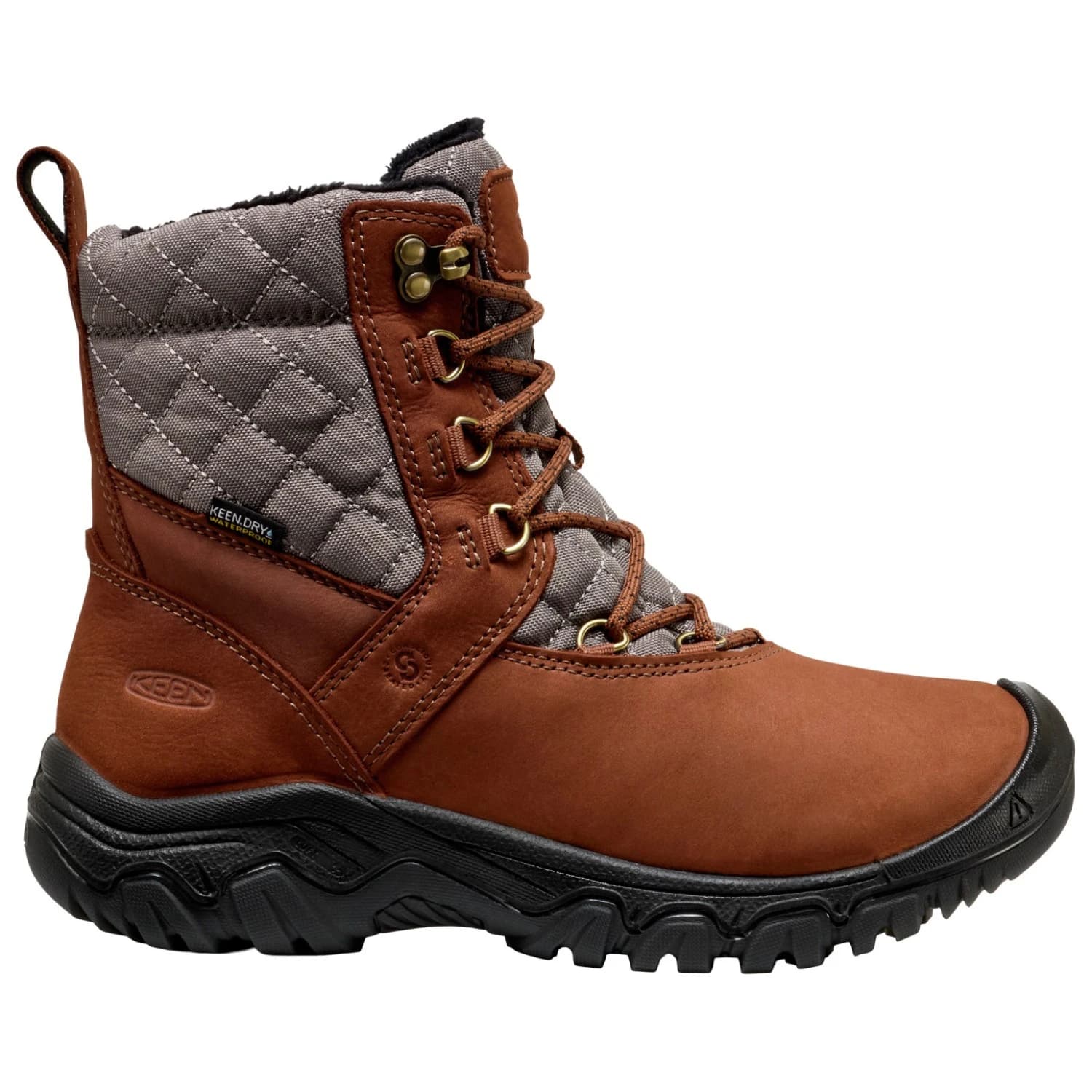 Дамски зимни ботуши Keen Women's Greta Boot II WP Winter boots - Bison