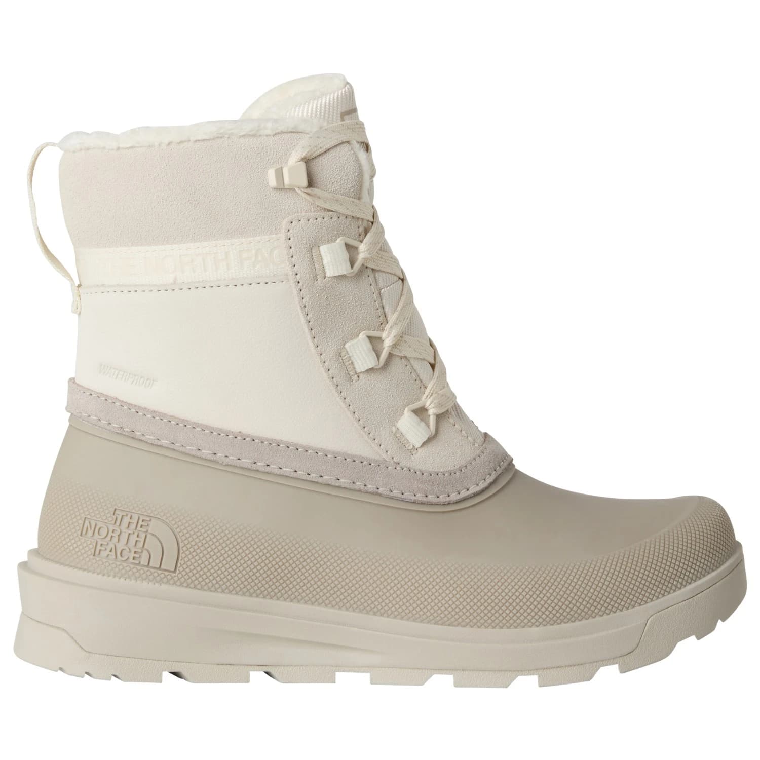 Зимни ботуши The North Face Women's Shellista V Shorty Waterproof Winter boots - White Dune / Soapstone