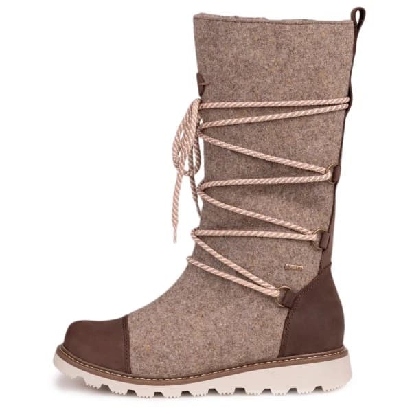 Зимни ботуши Pomar Women's Ruka GTX Boot Winter boots - Sand Felt / Bark Waxy