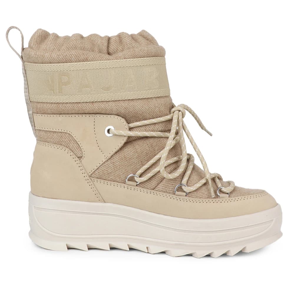 Дамски зимни ботуши Pajar Women's Galaxy Wool Winter boots - Sand