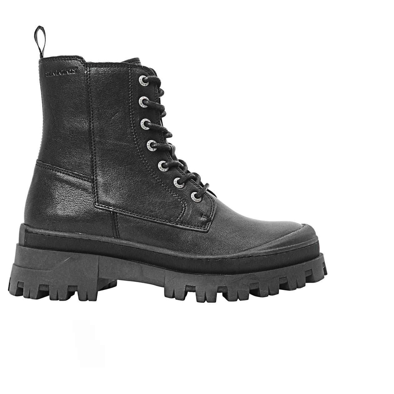 Дамски зимни ботуши Ten Points Women's Jenny Lace Boots Tanned Leather Winter boots - Black