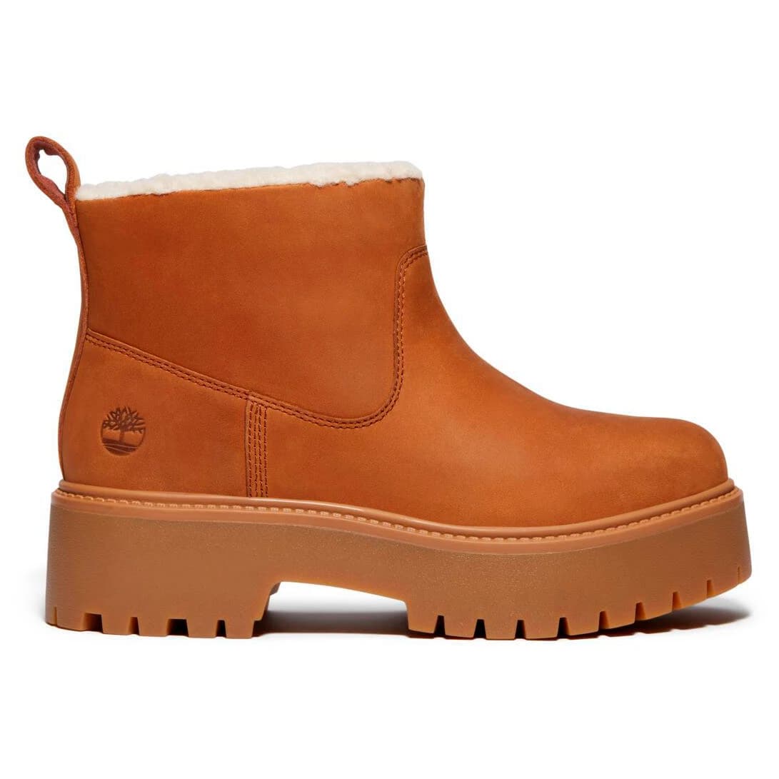 Дамски зимни ботуши Timberland Women's Stone Street Mid Warm Lined Boot Winter boots - Rust Nubuck