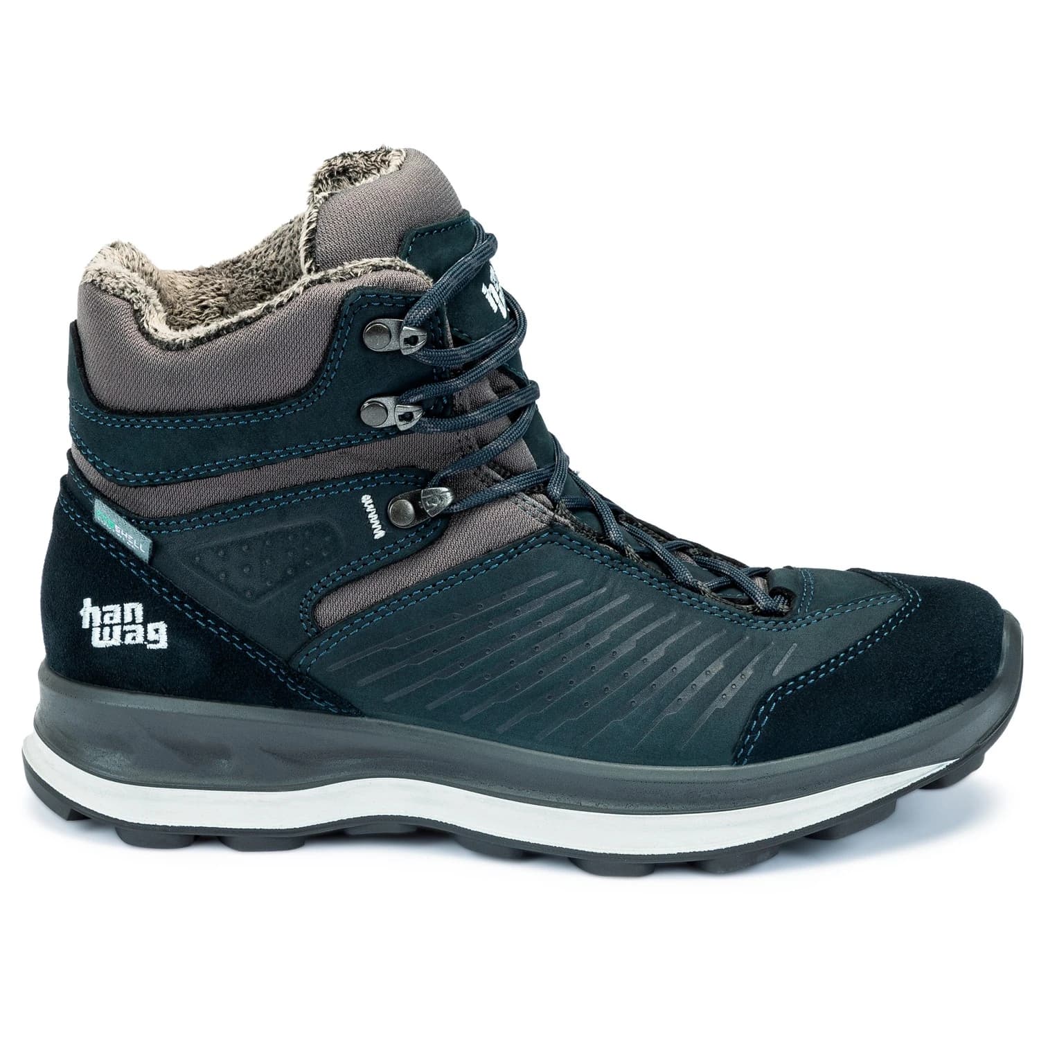 Дамски зимни ботуши Hanwag Women's Bluestrait Mid ES Winter boots - Navy / Light Grey