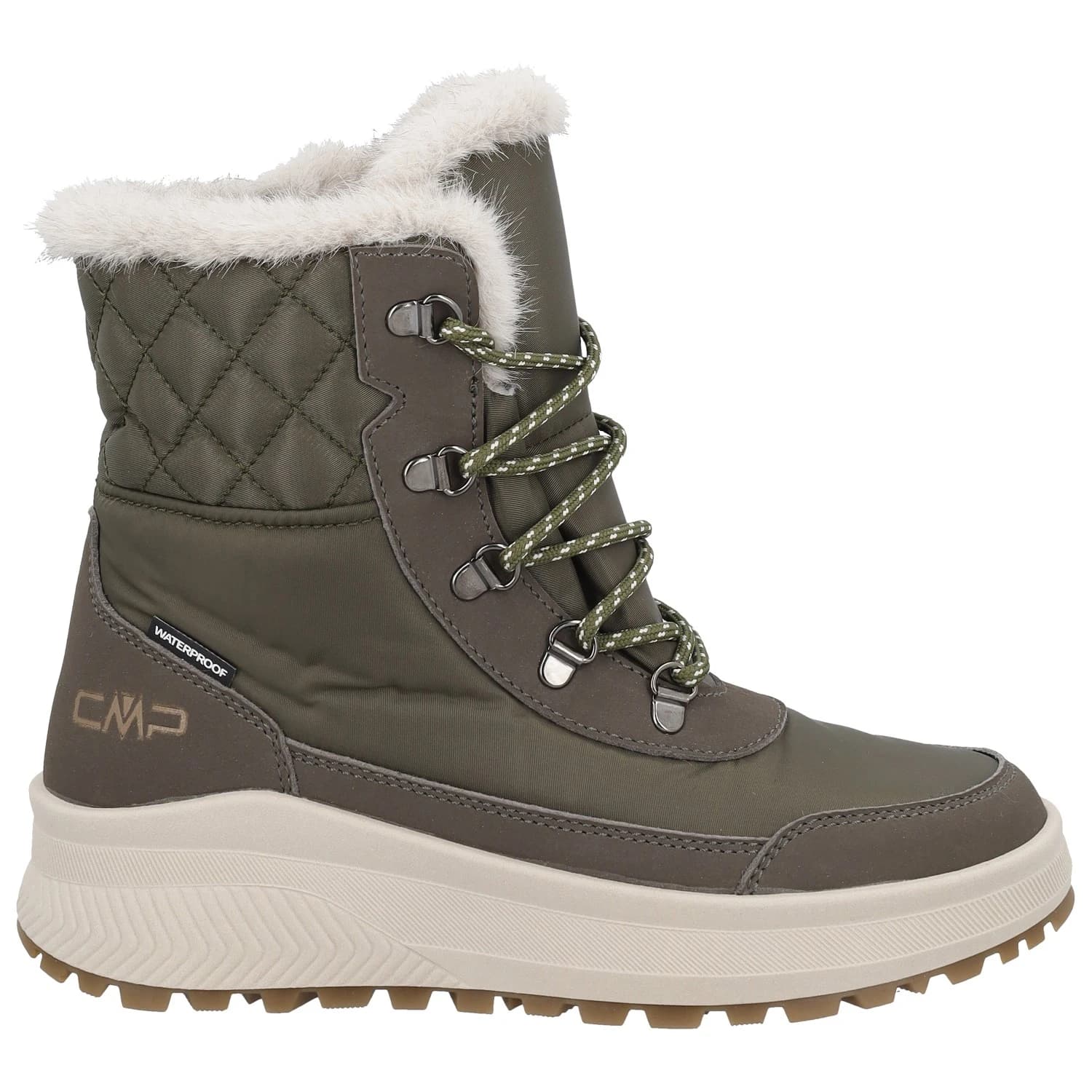 Дамски зимни ботуши CMP Women's Laylah WP Winter Boots 3Q84756 Winter boots - Olive / Cioccolato