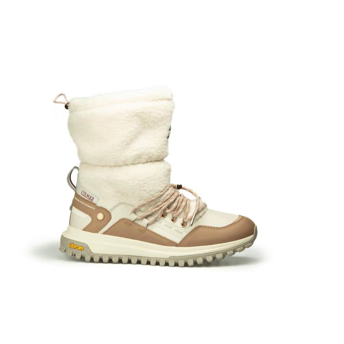 Зимни ботуши Colmar Active Women's Warmer Voyage Winter boots - Tan Brown / Off White