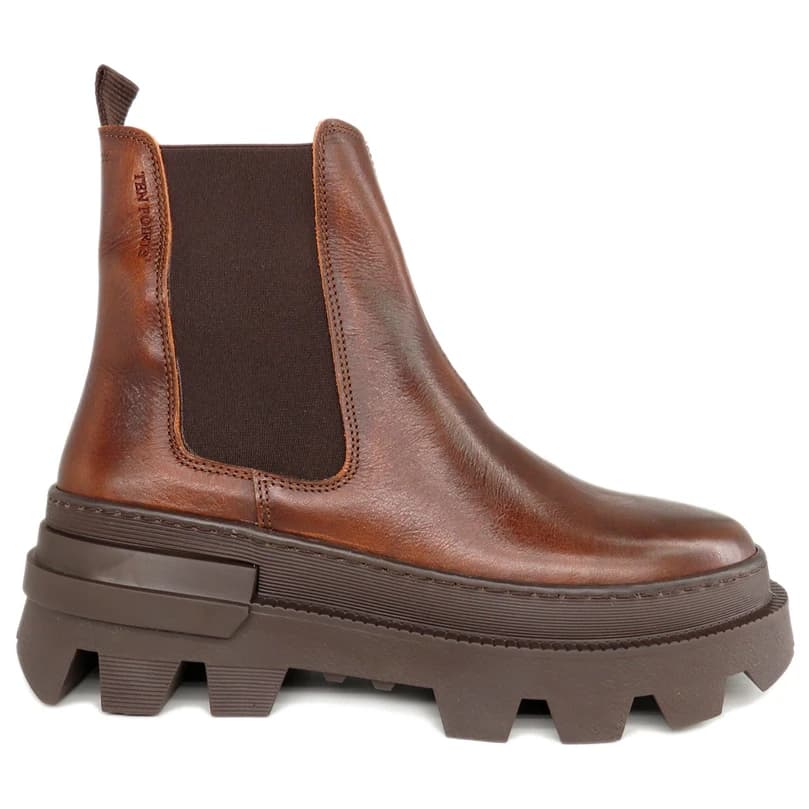 Зимни ботуши Ten Points Ella Chelsea Winter boots - Rust