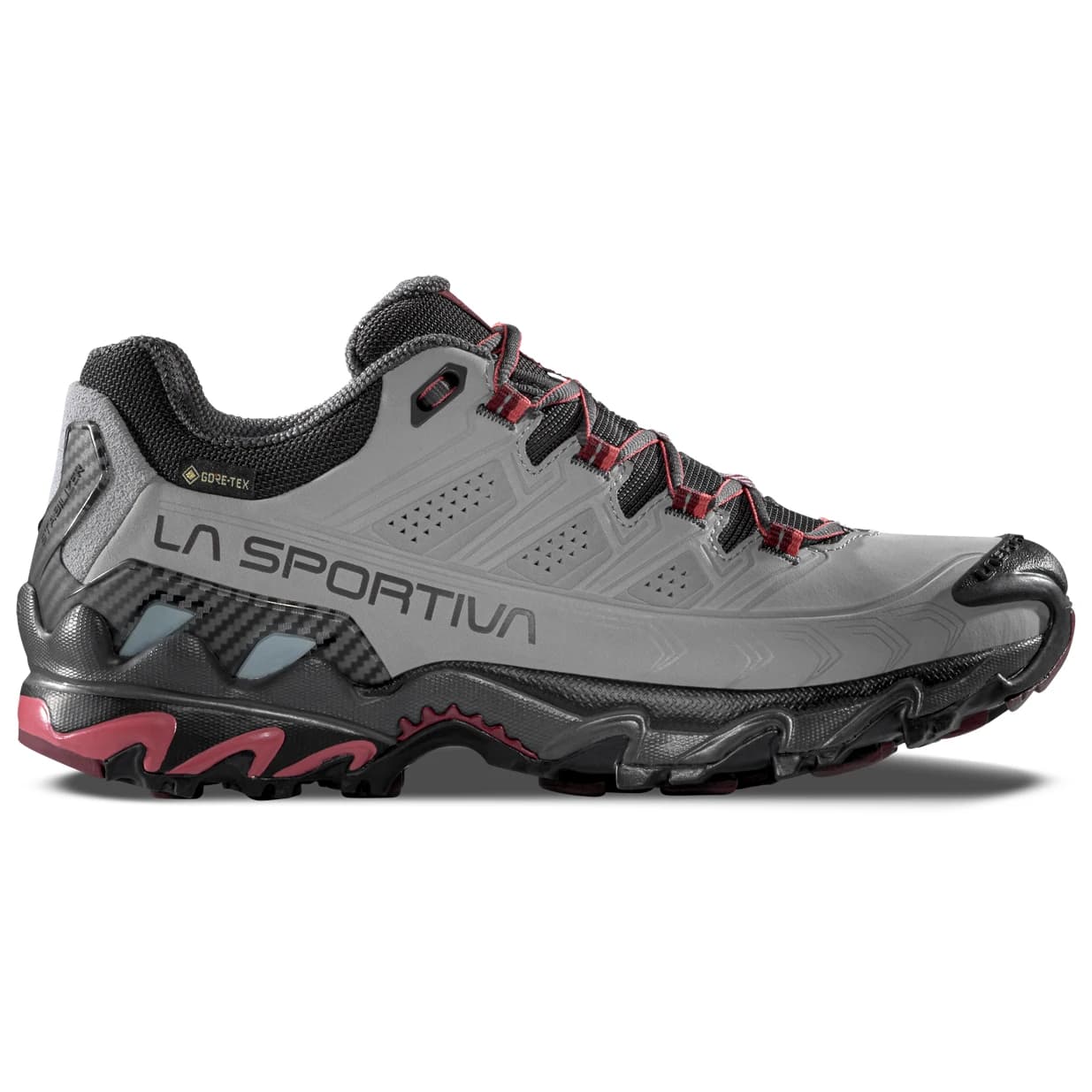 Дамски мултиспорт обувки La Sportiva Women's Ultra Raptor II Leather Wide GTX Multisport shoes - Cloud / Redwood