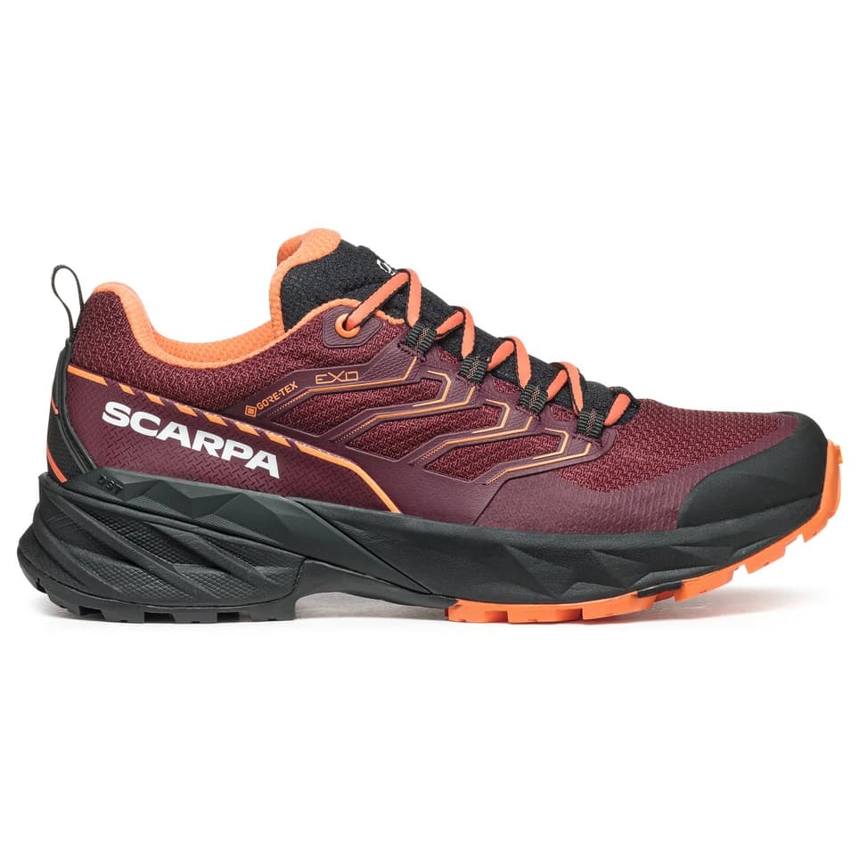 Дамски мултиспорт обувки Scarpa Women's Rush 2 GTX Walking boots - Burgundy / Dusty Orange