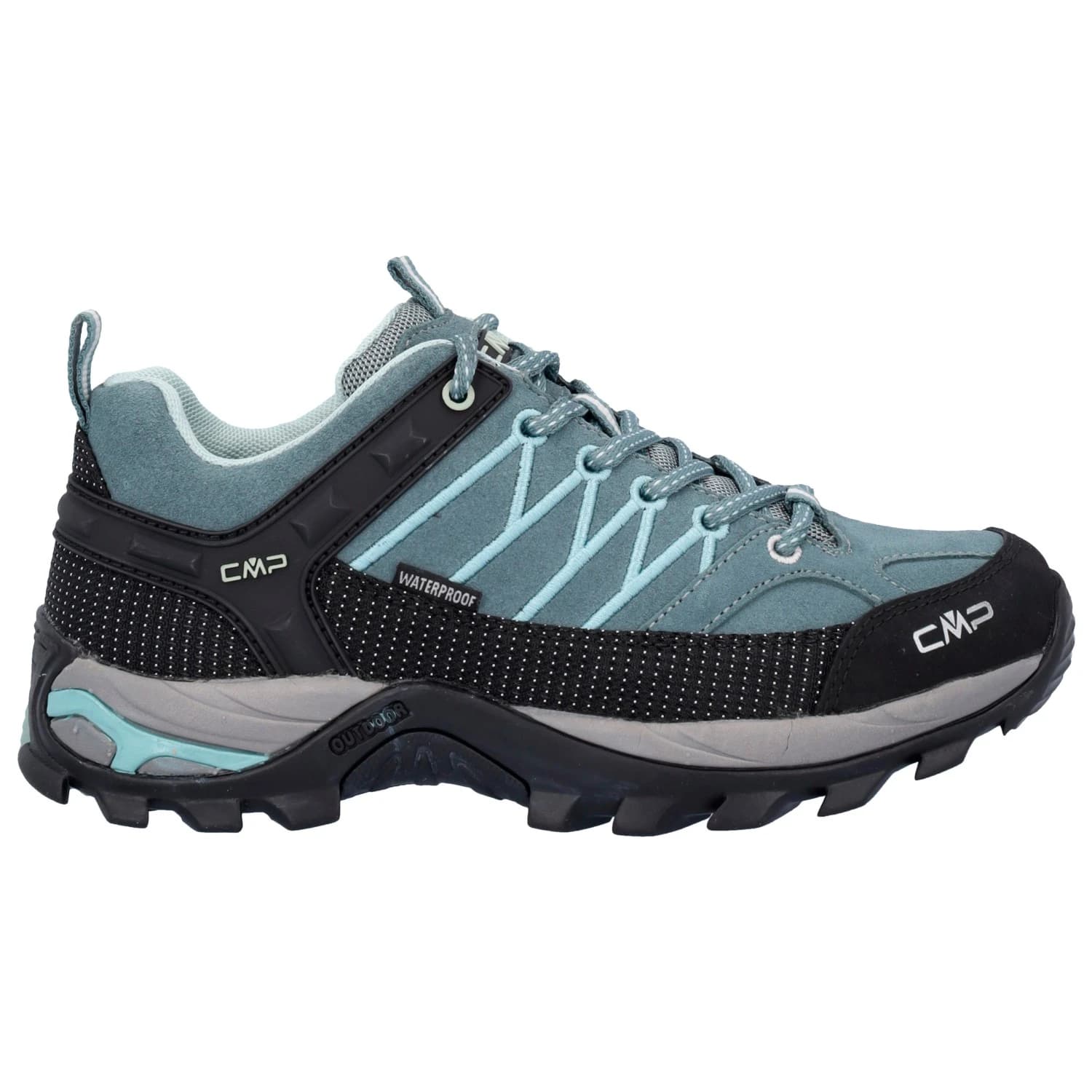 Дамски мултиспорт обувки CMP Women's Rigel Low Trekking Shoes Waterproof Multisport shoes - Mineral Green