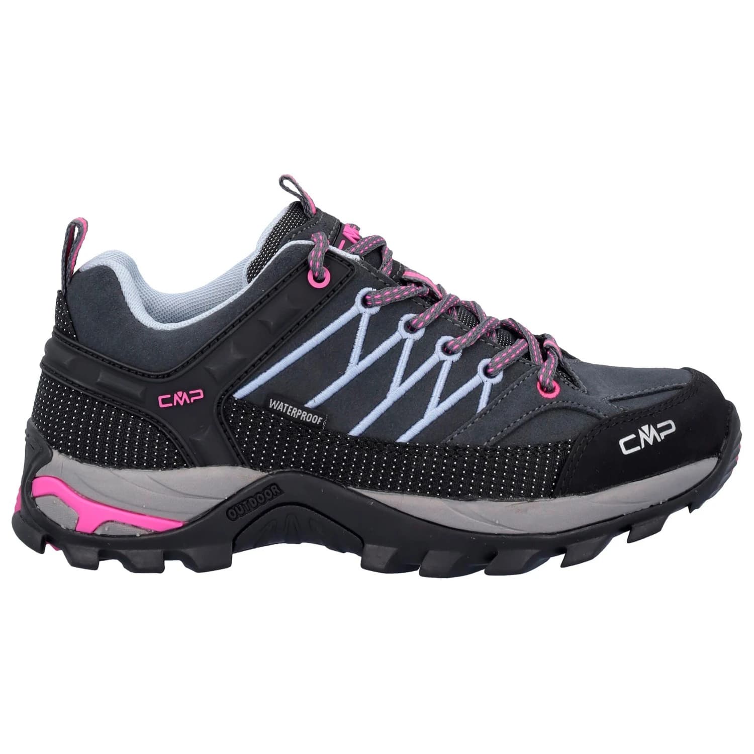 Дамски мултиспорт обувки CMP Women's Rigel Low Trekking Shoes Waterproof Multisport shoes - Titanio / Skyway