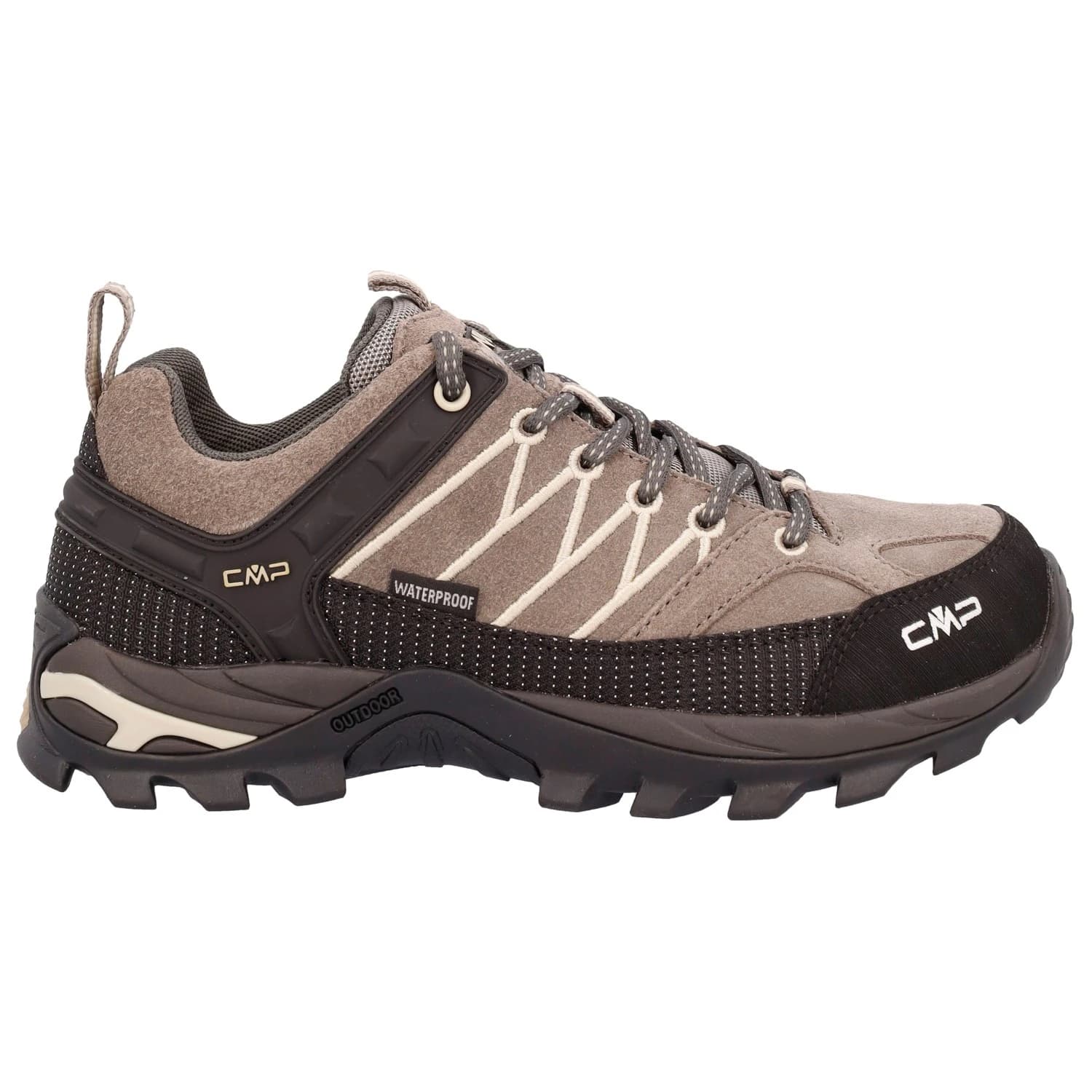 Дамски мултиспорт обувки CMP Women's Rigel Low Trekking Shoes Waterproof Multisport shoes - Deserto / Arena
