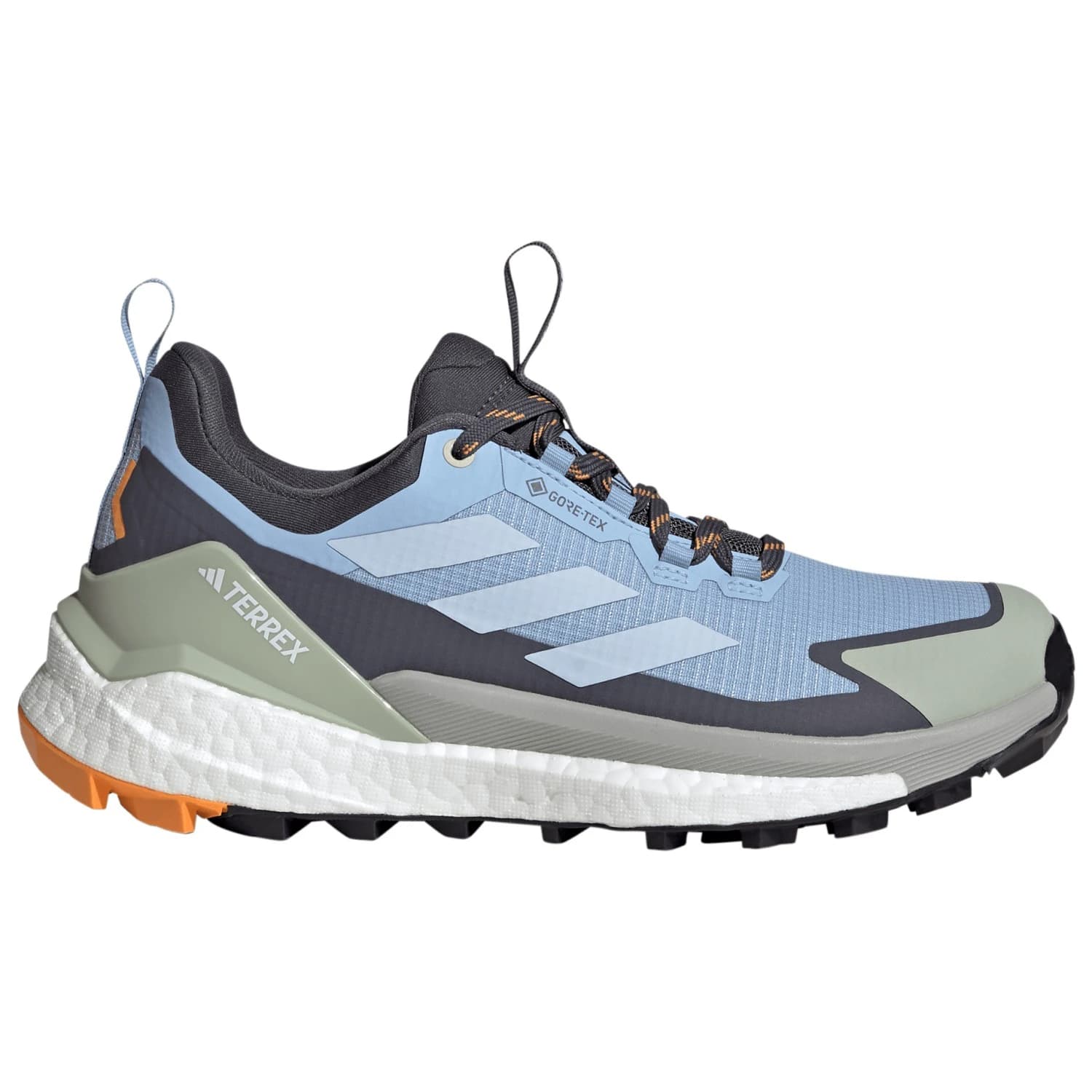 Дамски мултиспорт обувки adidas Terrex Women's Terrex Free Hiker 2 Low GTX Multisport shoes - Glow Blue / Crystal Sky / Aurora Onix