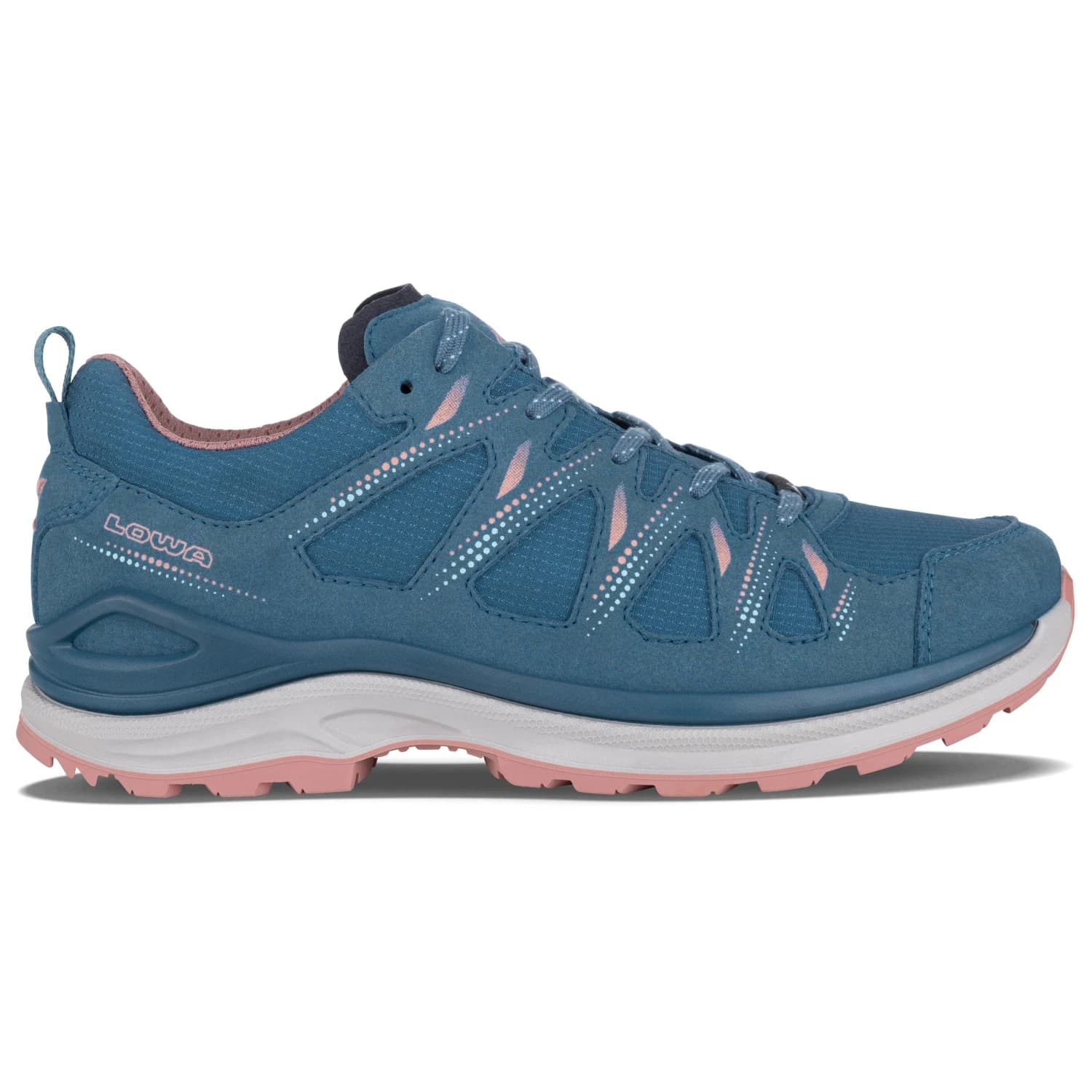 Дамски мултиспорт обувки Lowa Women's Innox Evo II GTX Multisport shoes - Steel Blue / Dusky Pink