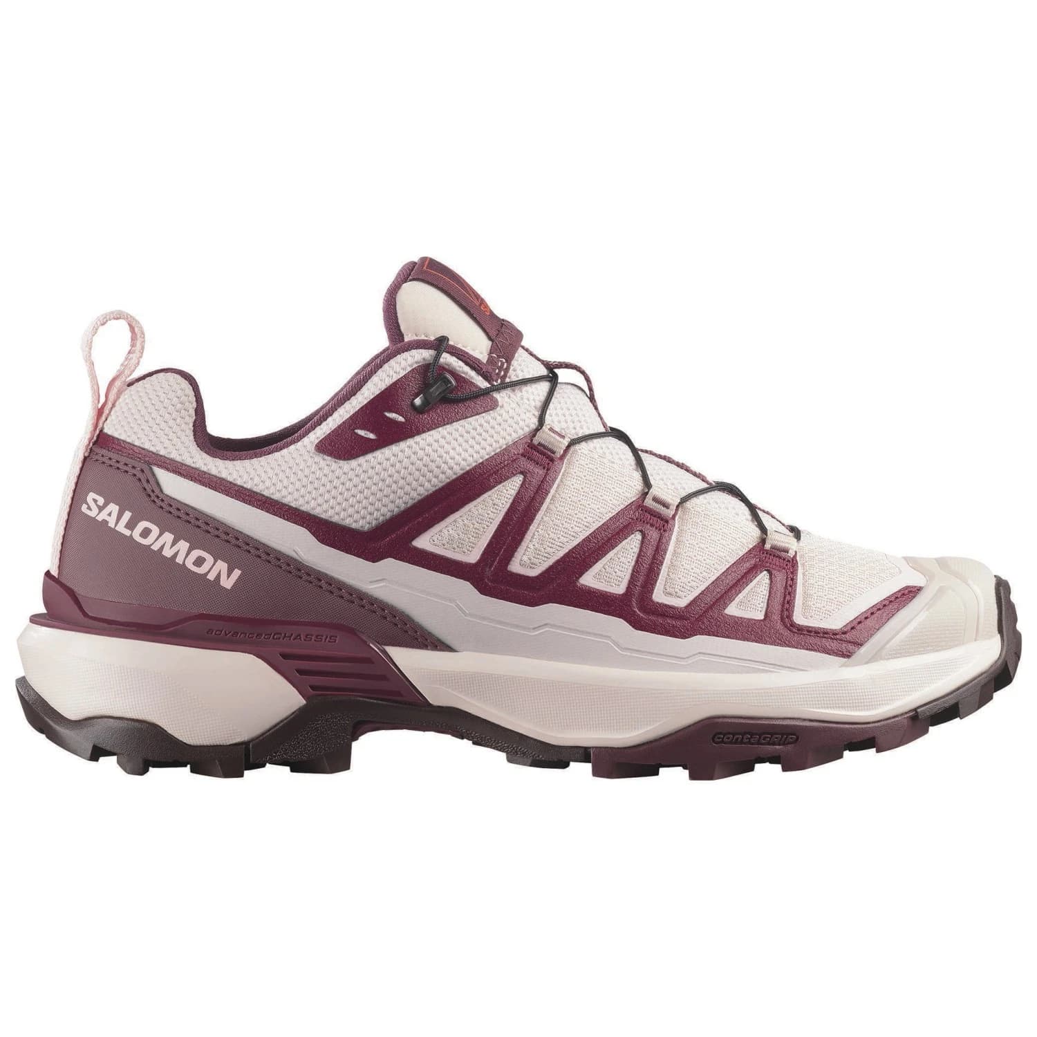 Дамски мултиспорт обувки Salomon Women's X Ultra 360 Edge Multisport shoes - Huckleberry / Maroon Banner / Icy Pink