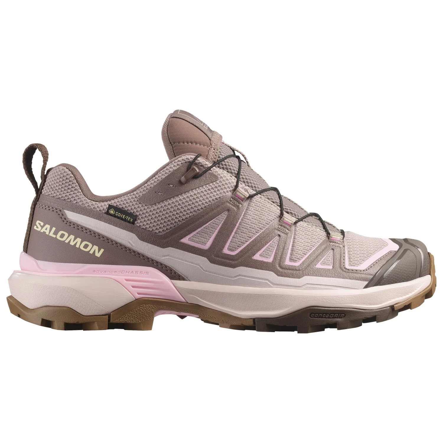 Дамски мултиспорт обувки Salomon Women's X Ultra 360 Edge GTX Multisport shoes - Iron / Etherea / Fairy Tale