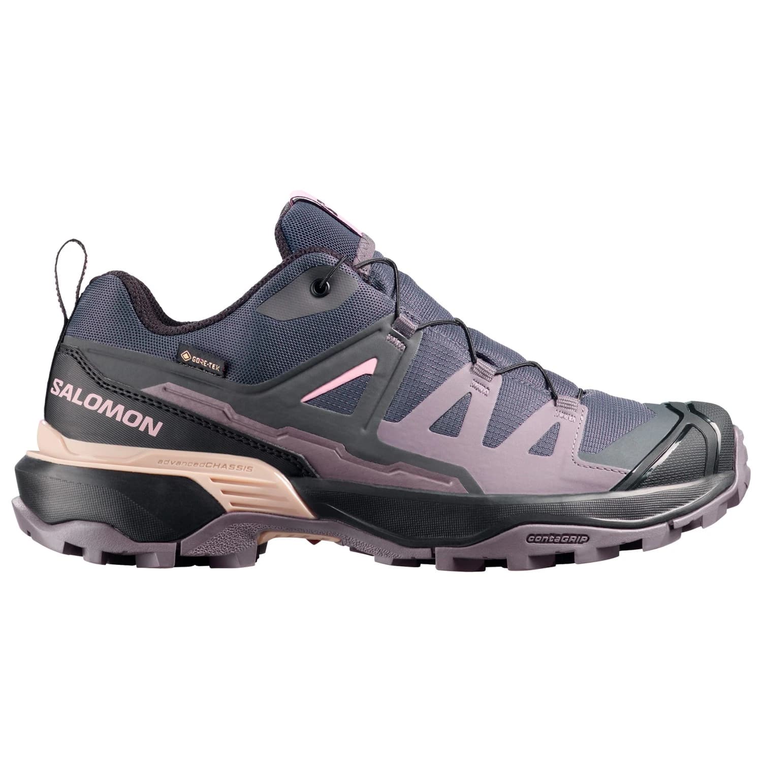 Дамски мултиспорт обувки Salomon Women's X Ultra 360 GTX Multisport shoes - Nine Iron / Excalibur / Shadow Gray