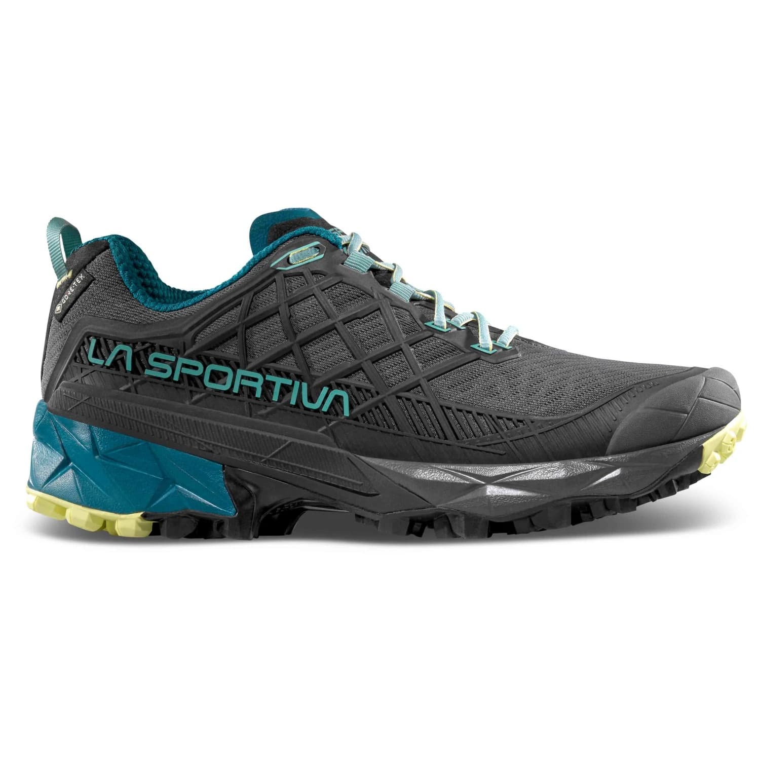 Дамски мултиспорт обувки La Sportiva Women's Akyra II GTX Multisport shoes - Carbon / Juniper