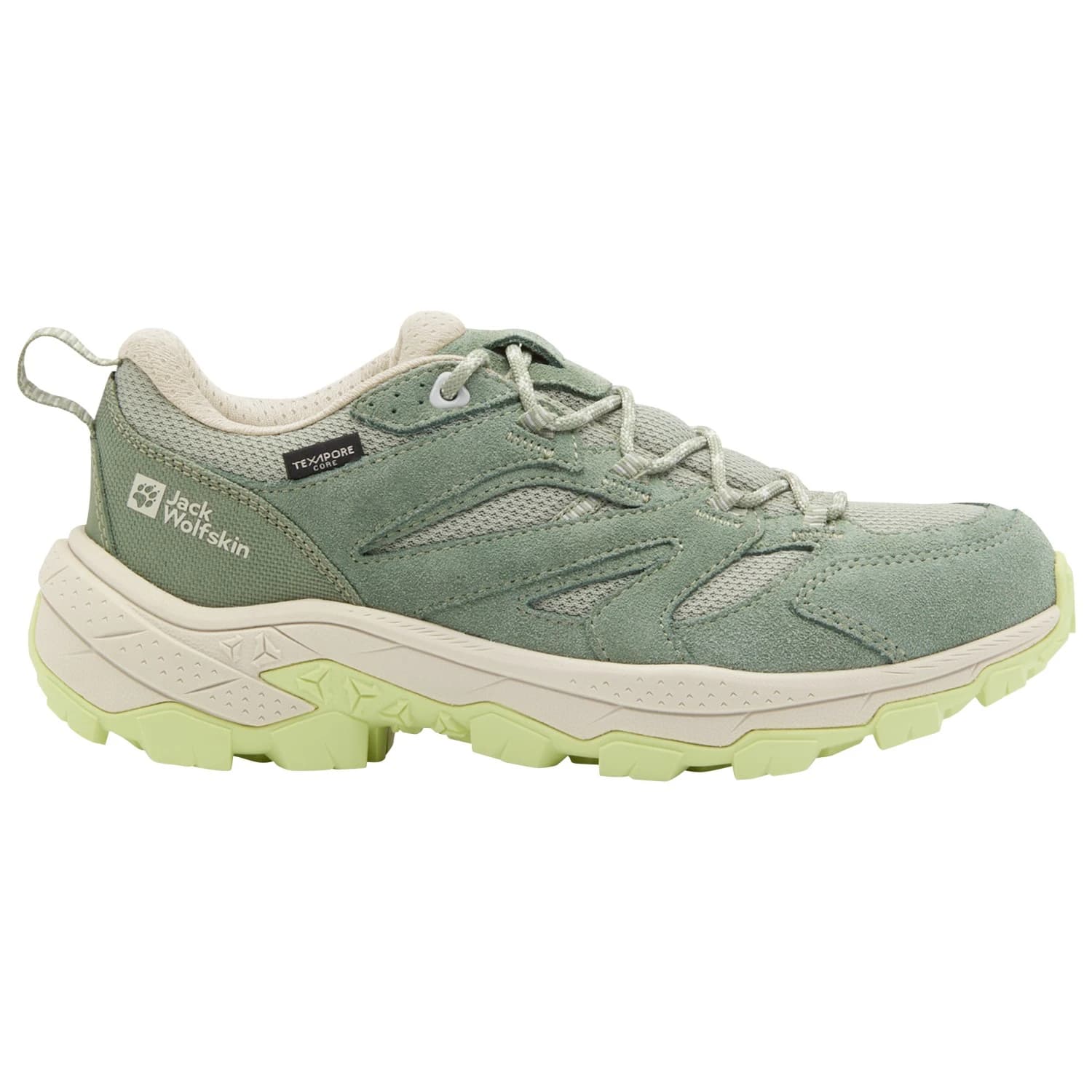 Дамски мултиспорт обувки Jack Wolfskin Women's Vojo Tour Texapore Low Multisport shoes - Eucalyptus