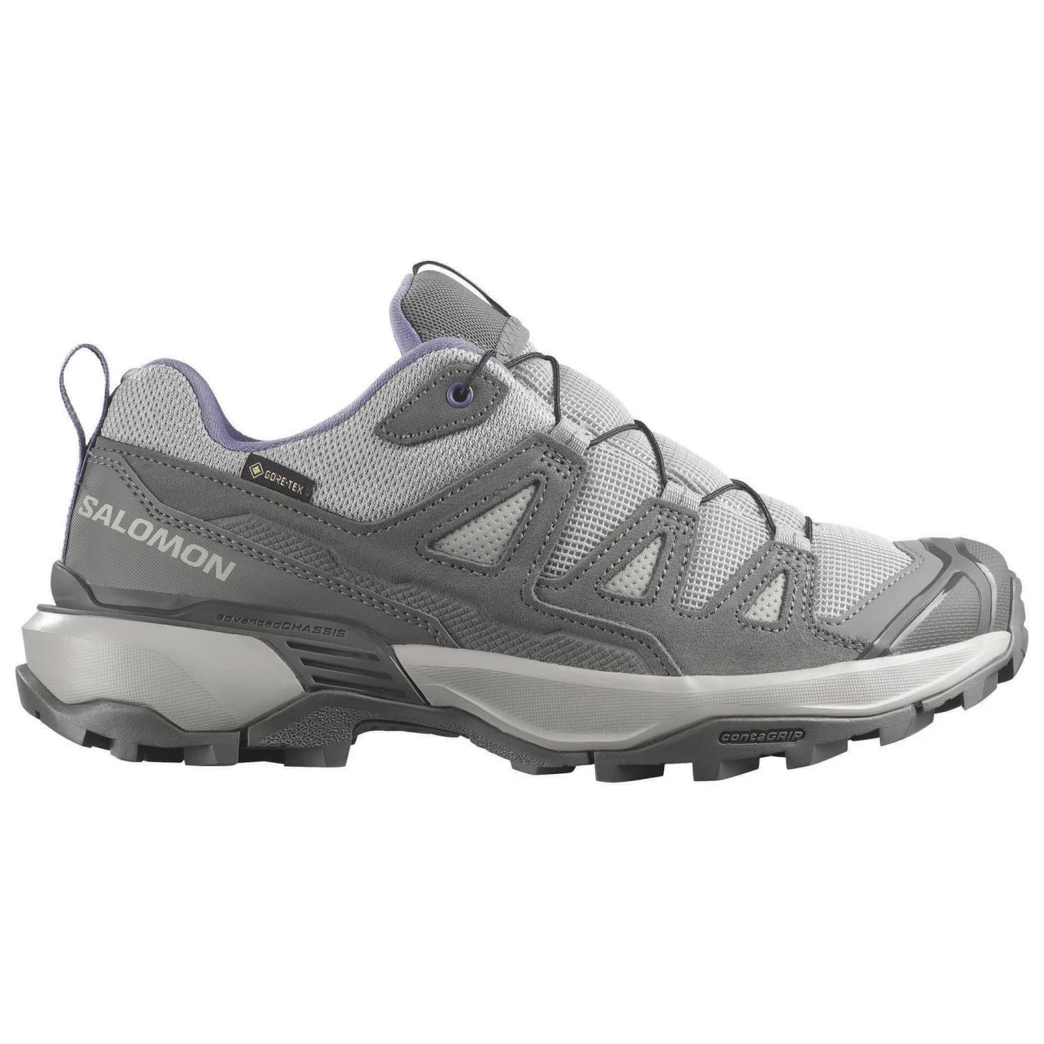 Дамски мултиспорт обувки Salomon Women's X Ultra 360 Leather GORE-TEX Multisport shoes - Paloma / Dark Gull Gray / Heron