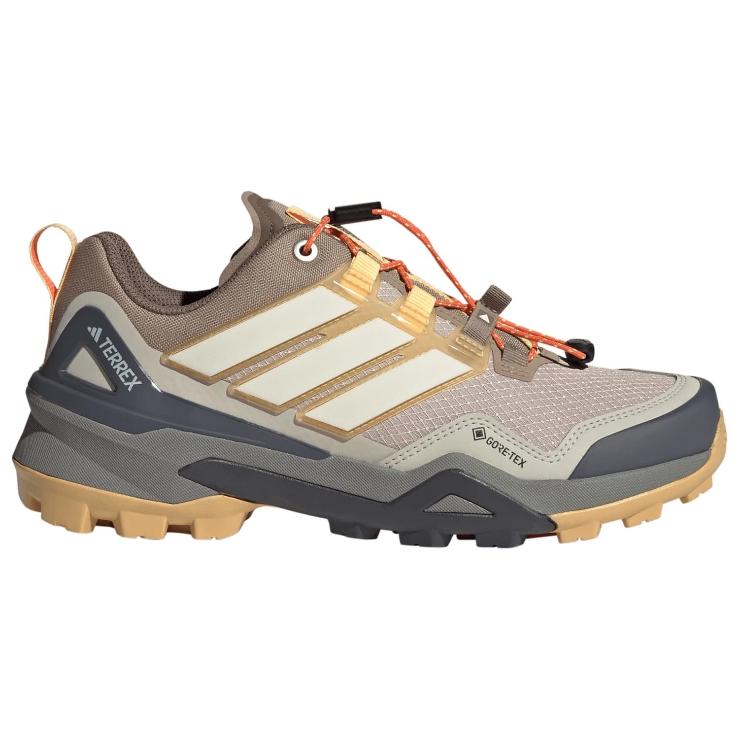 Дамски мултиспорт обувки Adidas terrex Women's Skychaser GTX Multisport shoes - Wonder Taupe / Off White / Ice Tangerine