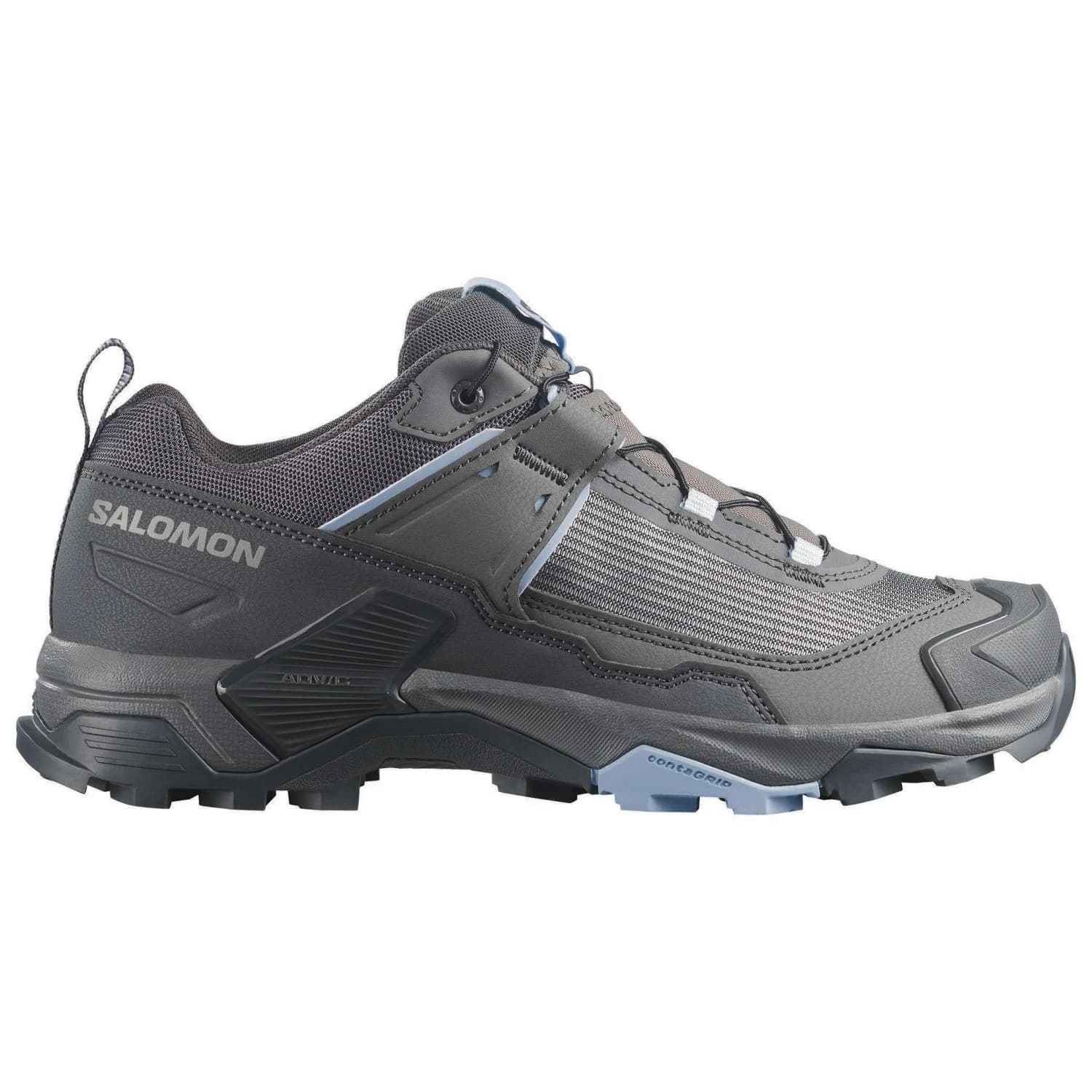 Дамски мултиспорт обувки Salomon Women's X Ultra 5 Multisport shoes - Asphalt / Castlerock / Brunnera Blue