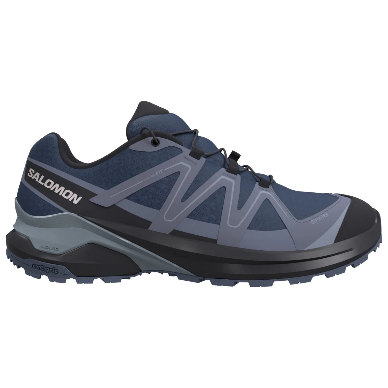 Дамски мултиспорт обувки Salomon Women's Examotion GTX Multisport shoes - Spellbound / Black / Tradewinds