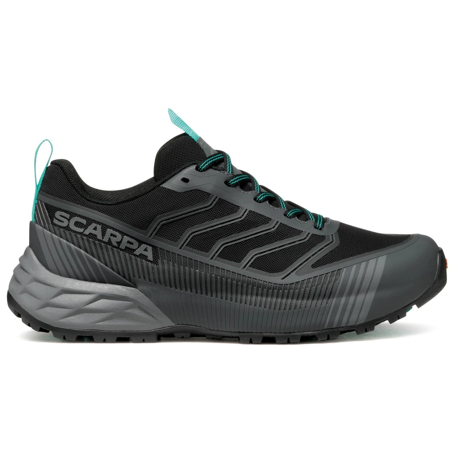 Дамски мултиспорт обувки Scarpa Women's Ribelle Run LT Waterproof Multisport shoes - Anthracite / Aqua Green