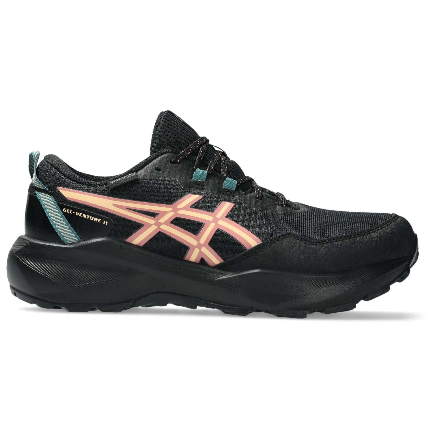 Дамски мултиспорт обувки Asics Women's Gel-Venture 11 Waterproof Multisport shoes - Black / Apricot Crush