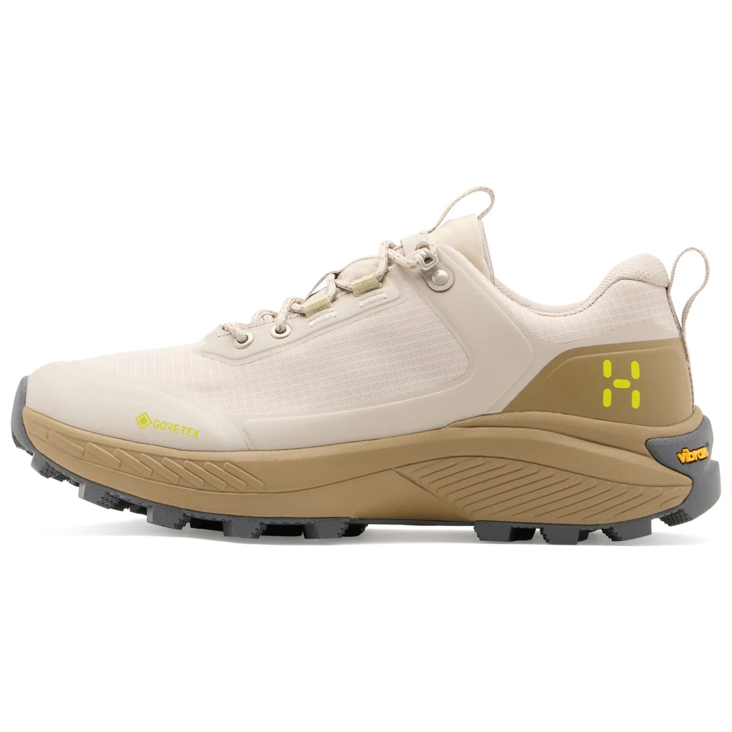 Дамски мултиспорт обувки Haglöfs Women's L.I.M Horizon Hike GTX Low Multisport shoes - Chalk Beige / Oak Brown